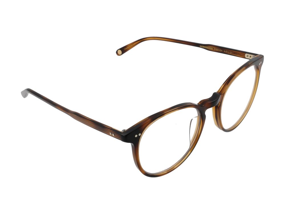 Garret Leight Optical Morningside Spotted Brown Shell
