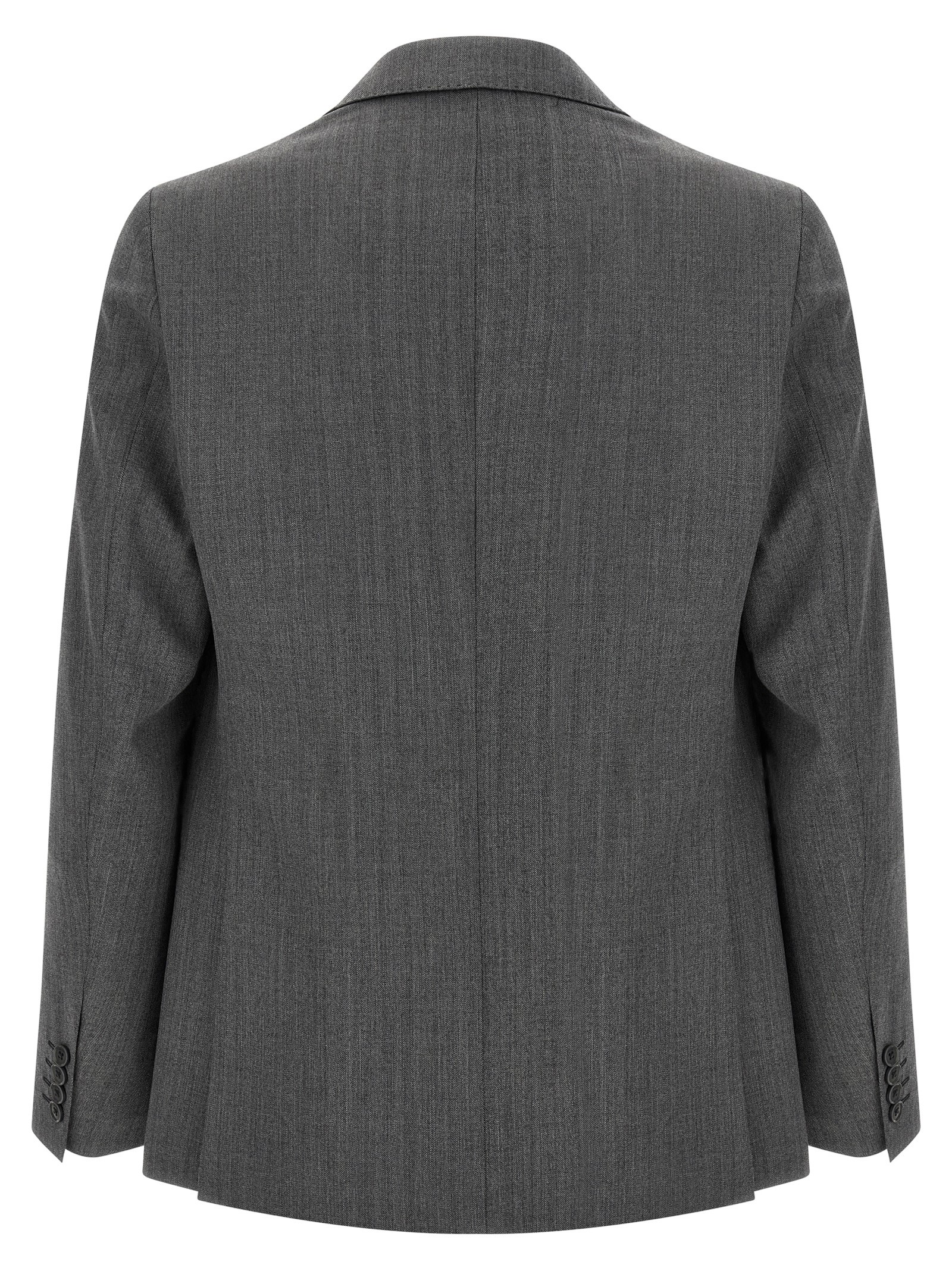 PAL Zileri Double-Breasted Wool Dress