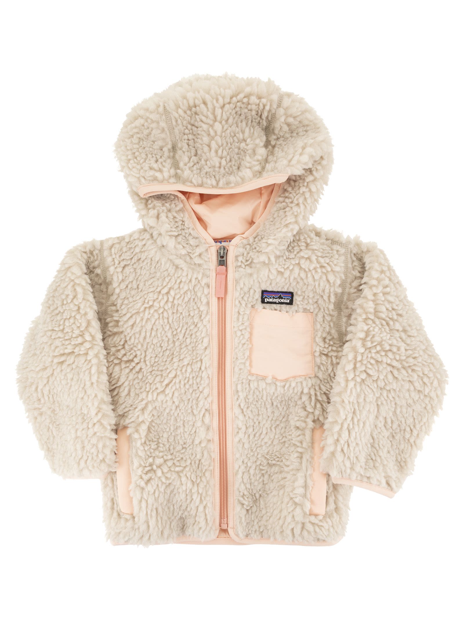 Patagonia Hooded Recycled Sherpa Fleece Jacket