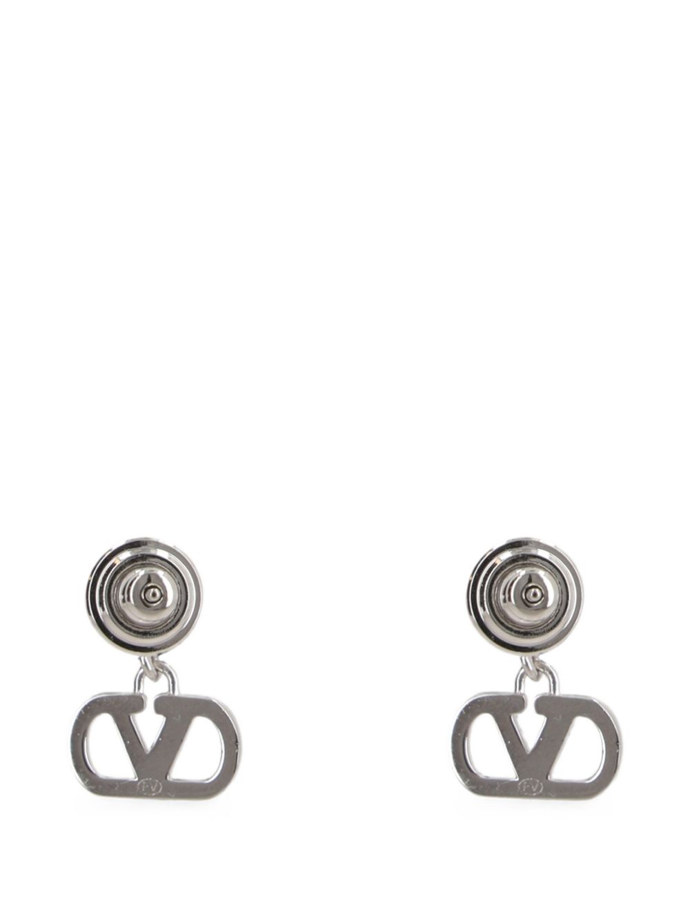 Valentino Pearl Drop Crystal Earrings