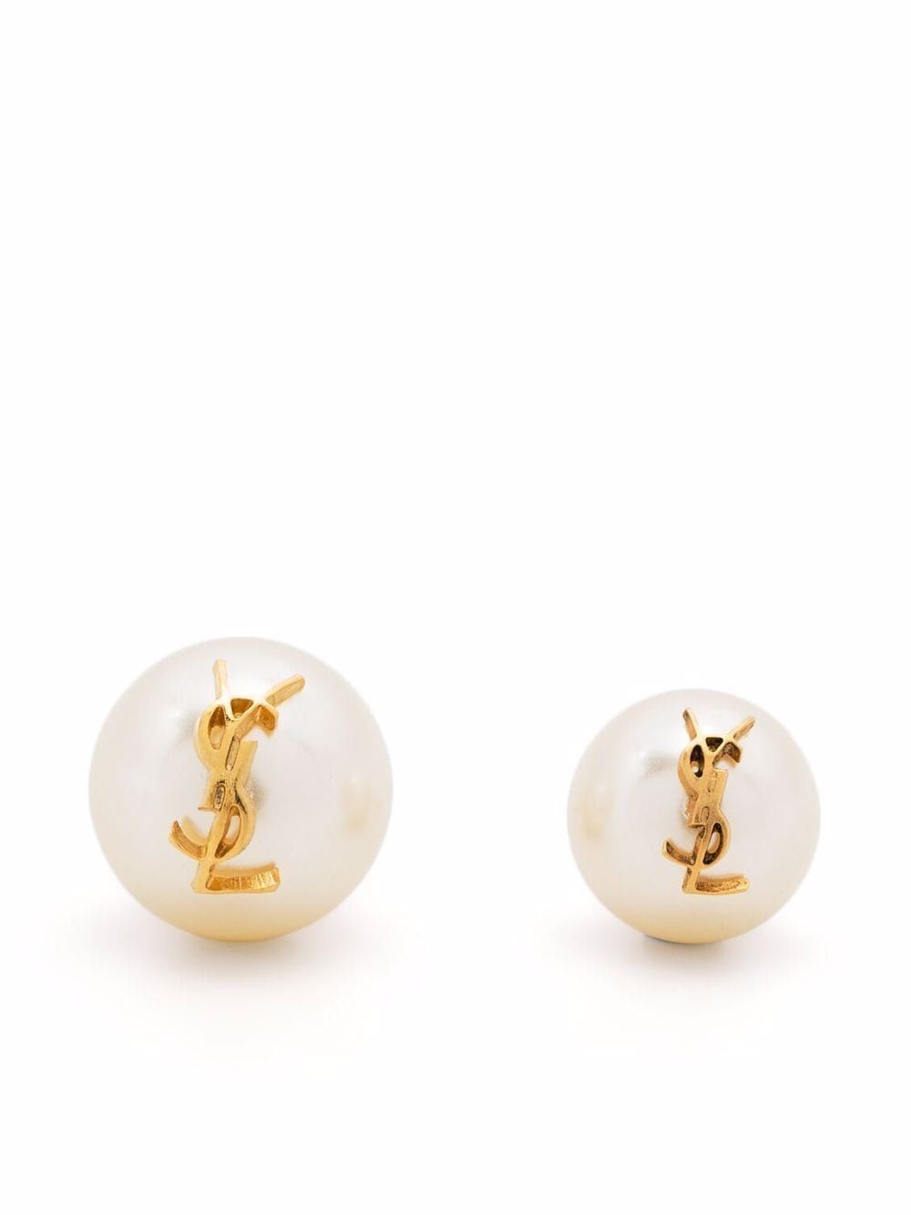 Saint Laurent Pearl Earrings