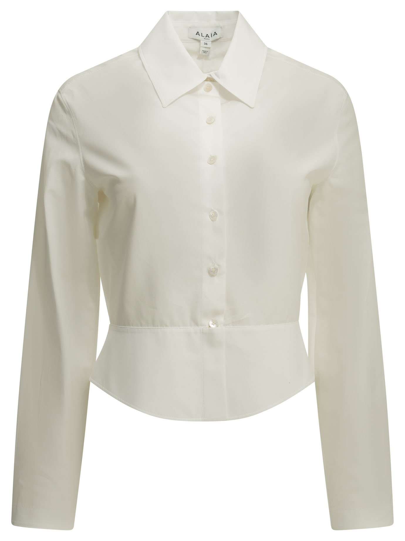Alaïa Alaia "Peplum" Formal Shirt