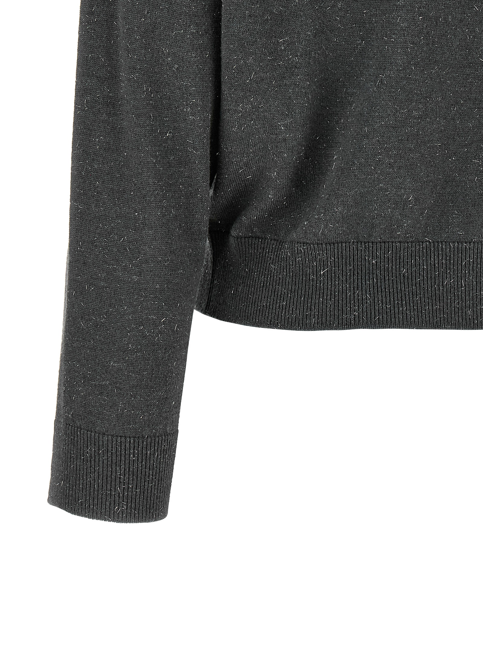 Peserico Lamรฉ Thread Turtleneck Sweater