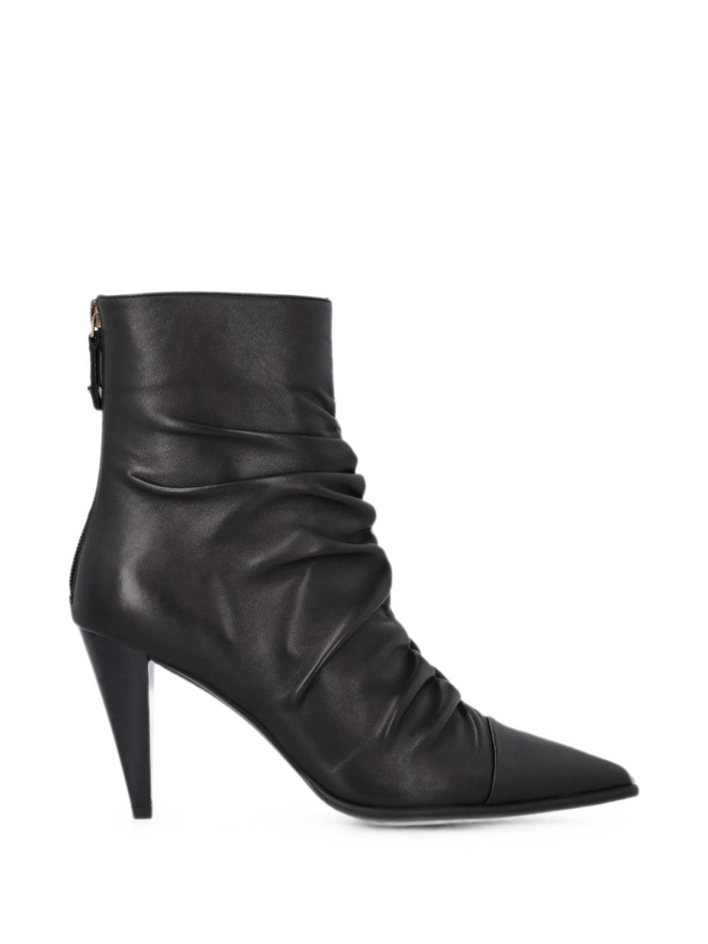 Pinko Black Goat Leather Pumps