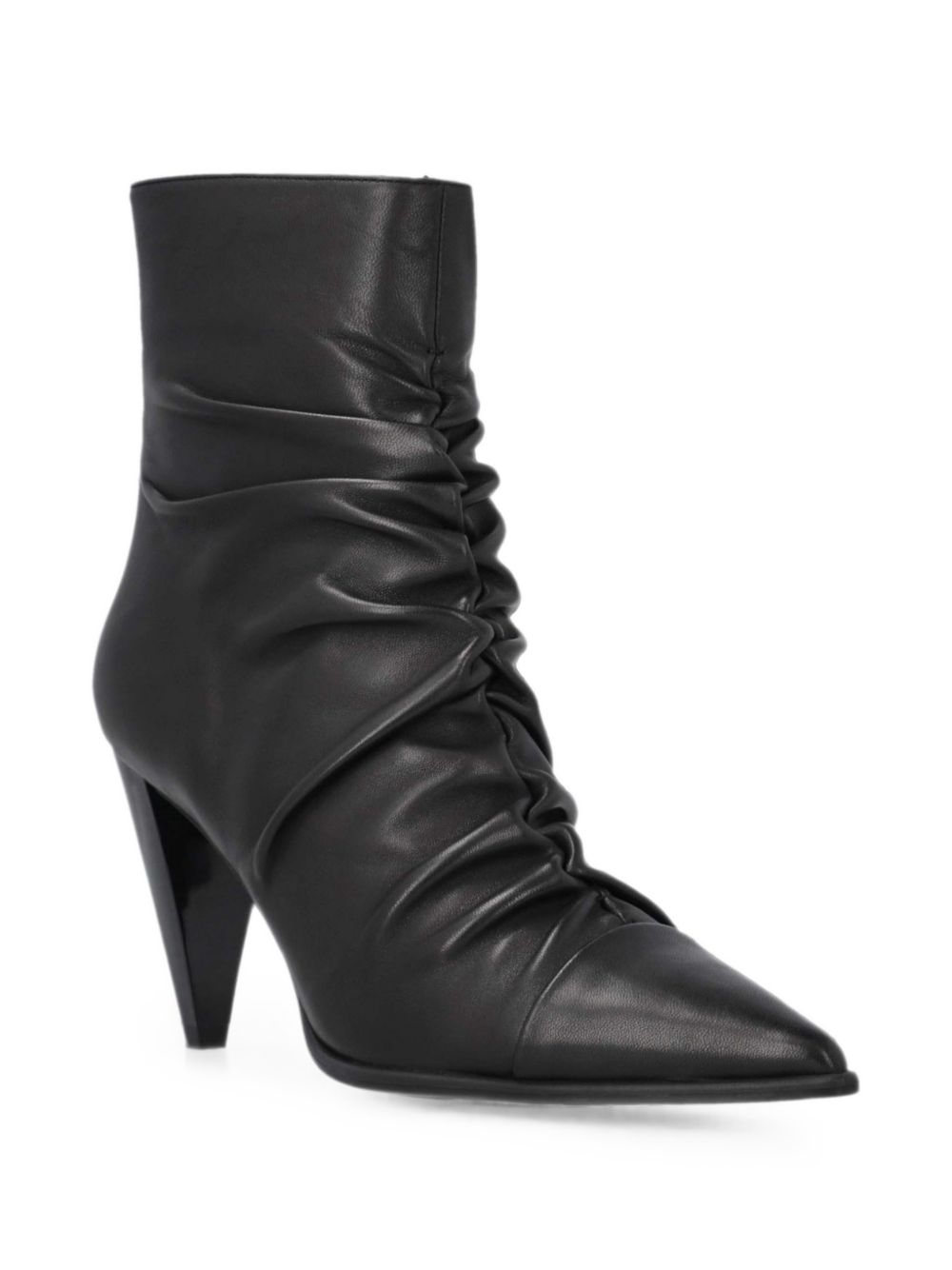 Pinko Black Goat Leather Pumps