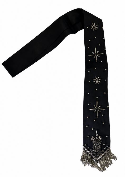 Pinko Black Viscose Ties