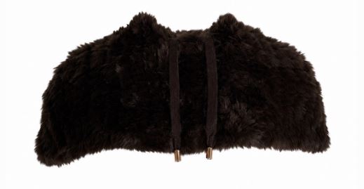Pinko Brown Polyester Balaclava