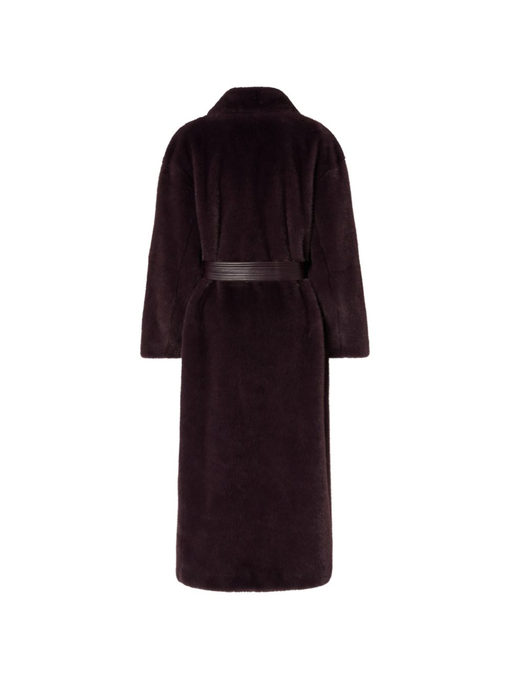 Pinko Brown Polyester Coat
