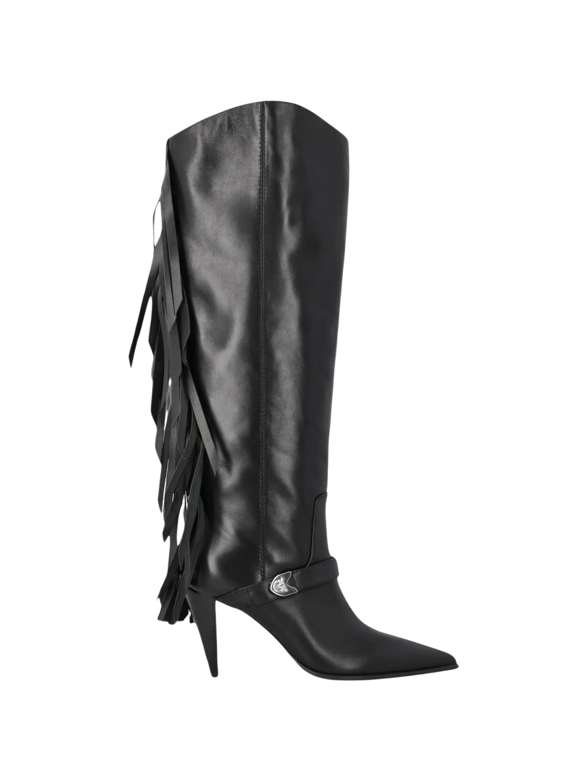 Pinko Leather Knee High Boots