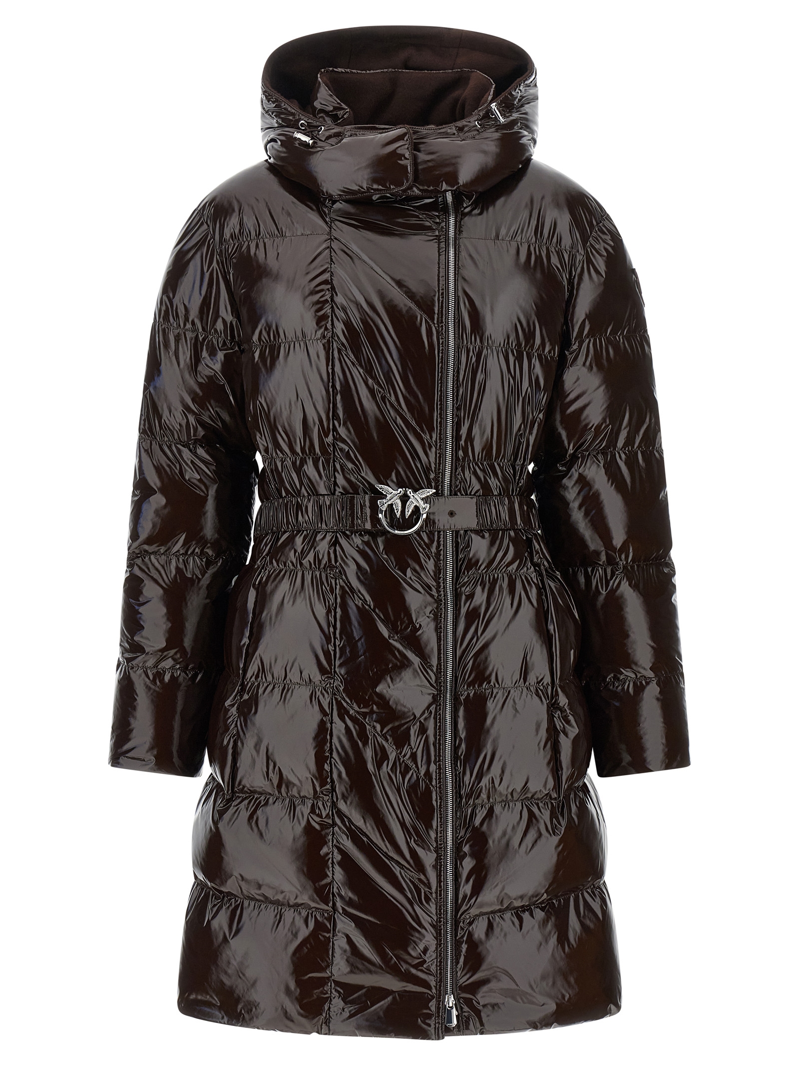 Pinko 'Love Birds' Buckle Down Jacket