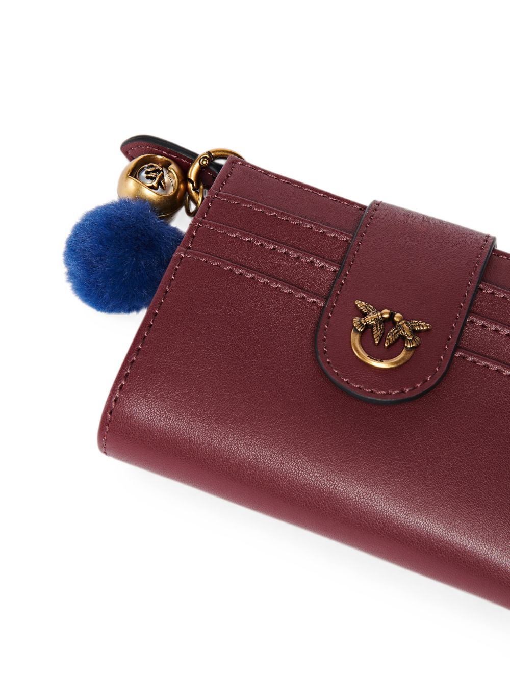 Pinko Red Leather Wallet
