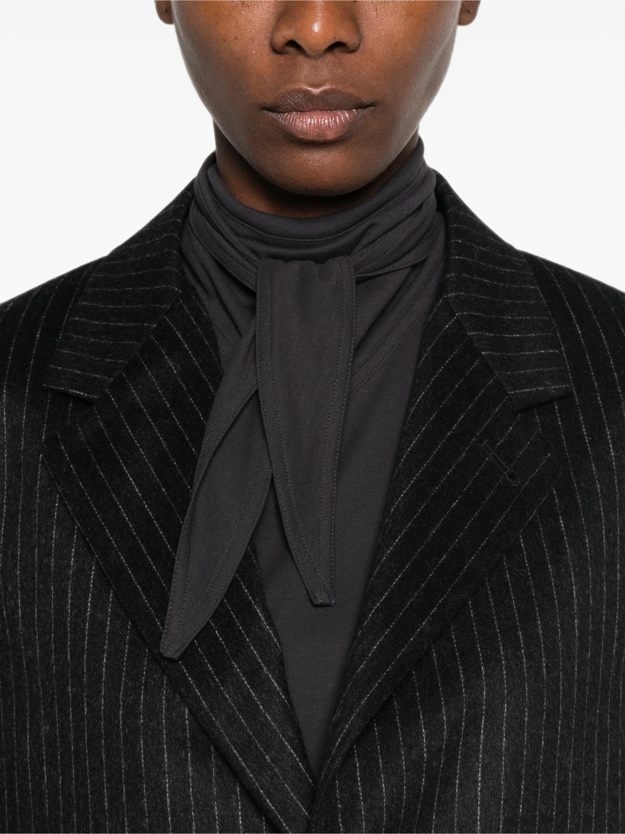 Barena Pinstripe-Pattern Notched-Lapels Jacket