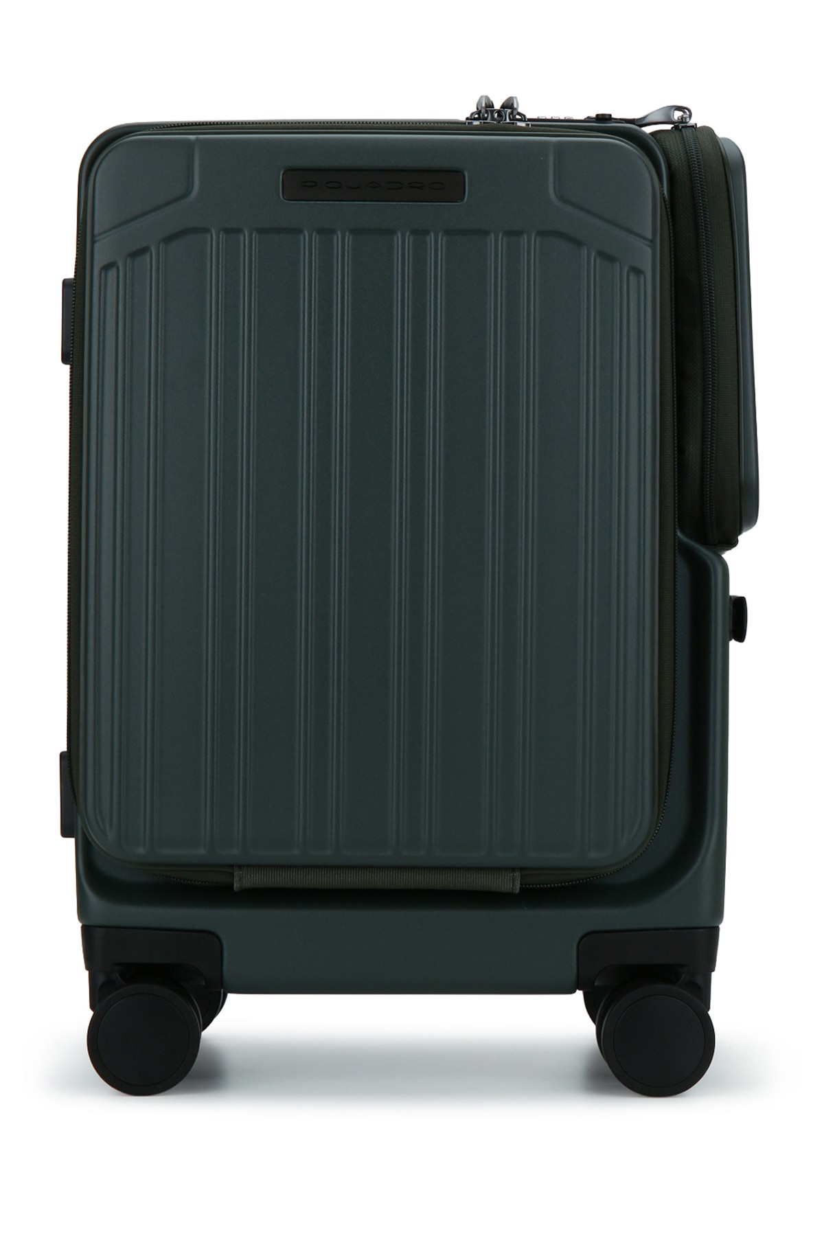 Piquadro Trolley Cabin 4 Ruote Multipockets In Po