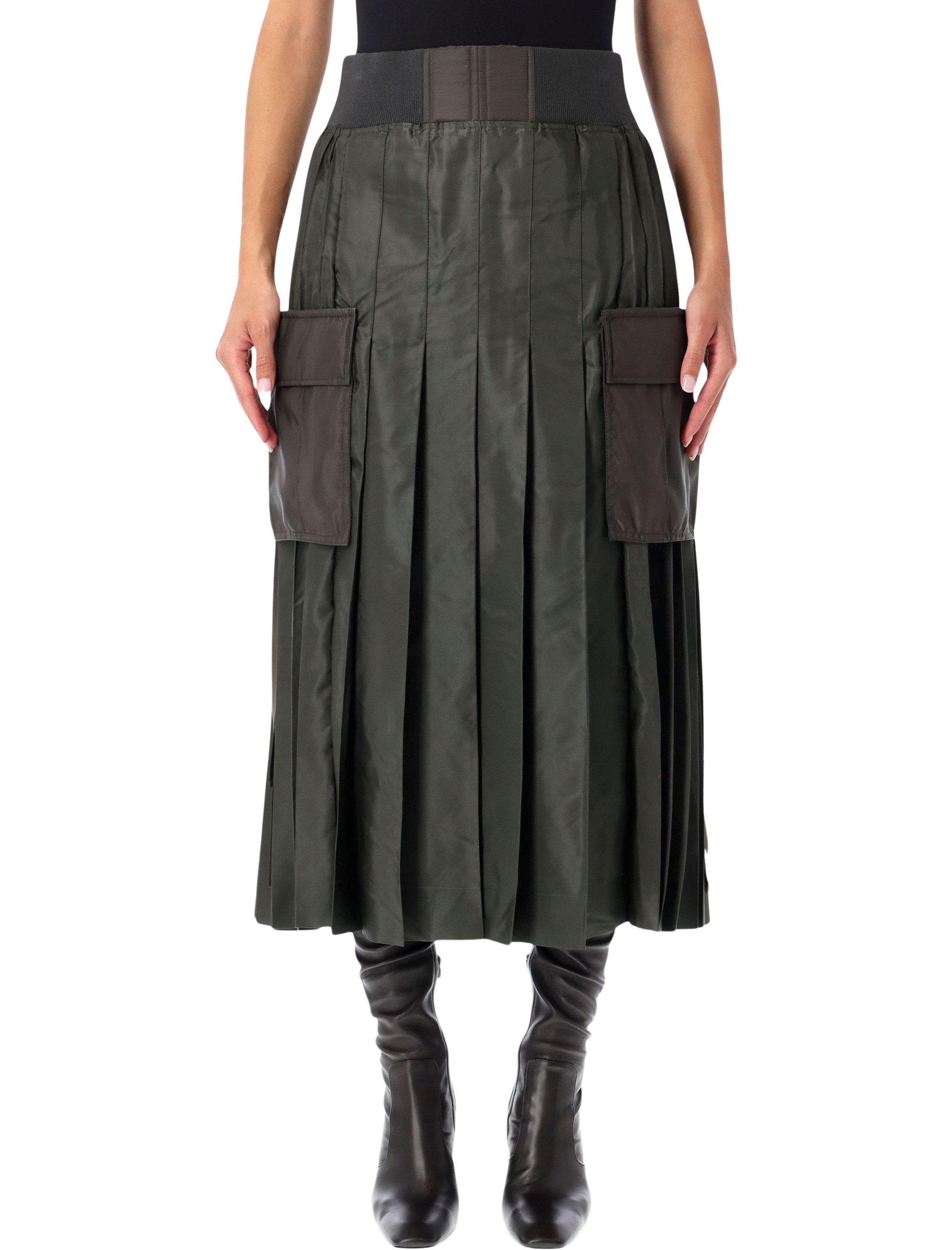 Sacai Pleated Cargo Skirt Sacai