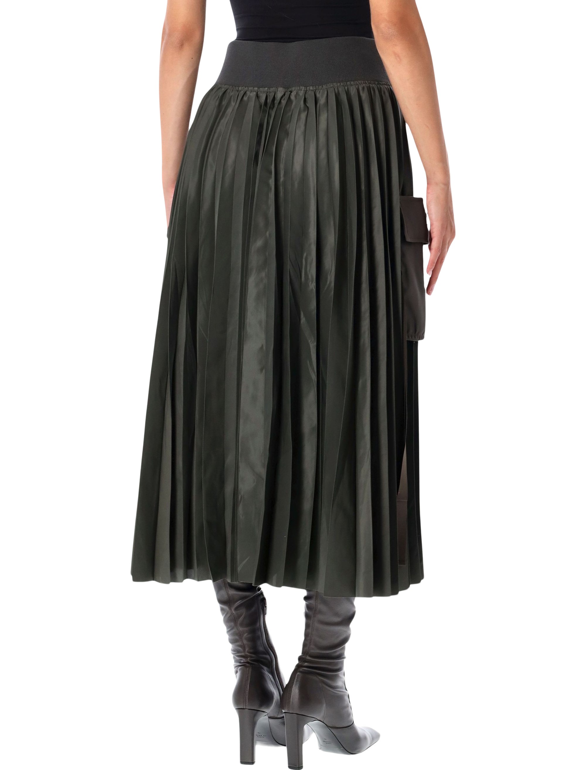 Sacai Pleated Cargo Skirt Sacai