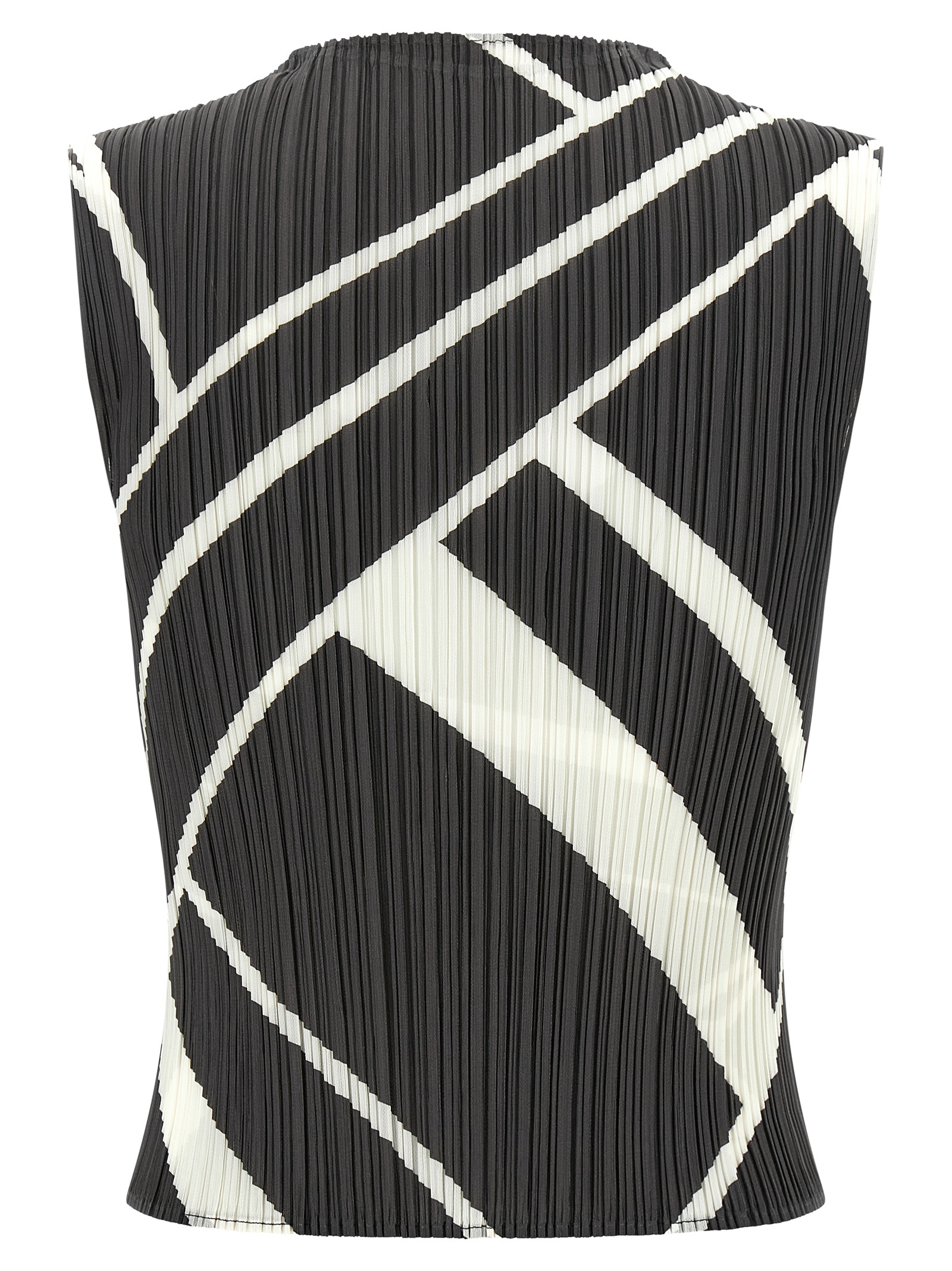 Pleats Please Issey Miyake 'Fold Line' Blouse