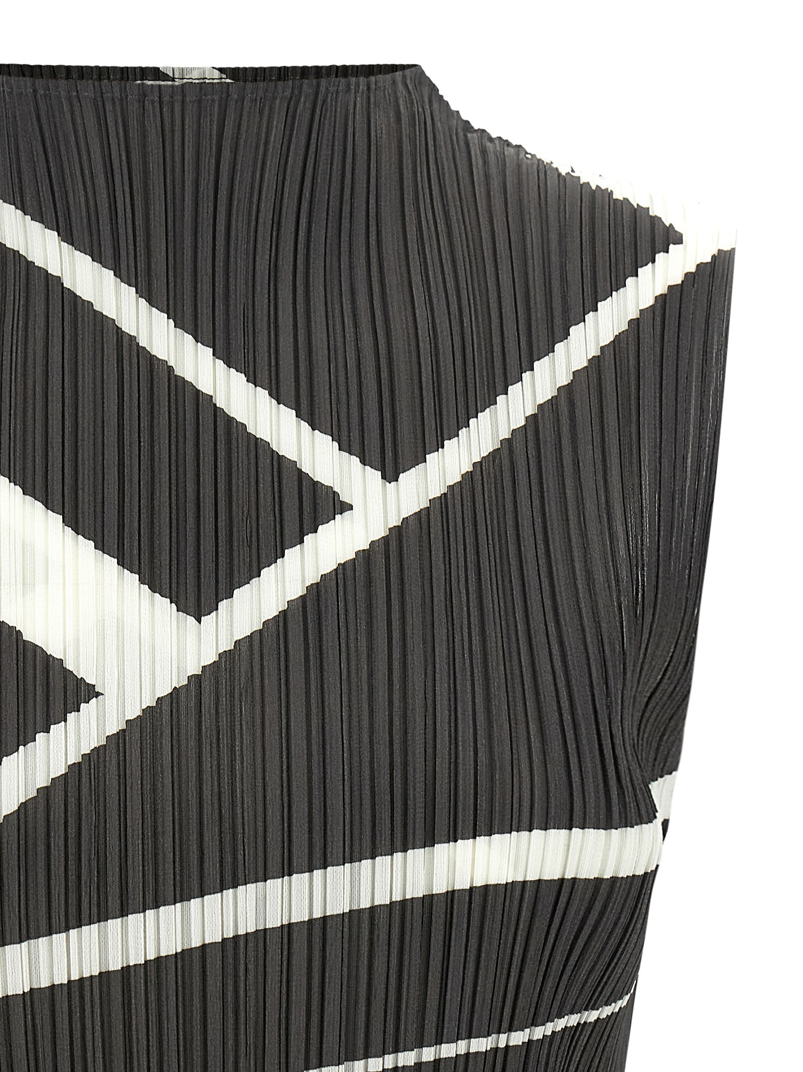 Pleats Please Issey Miyake 'Fold Line' Blouse