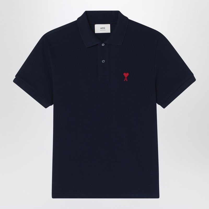 Ami paris Polo Ami De Coeur Midnight Blue