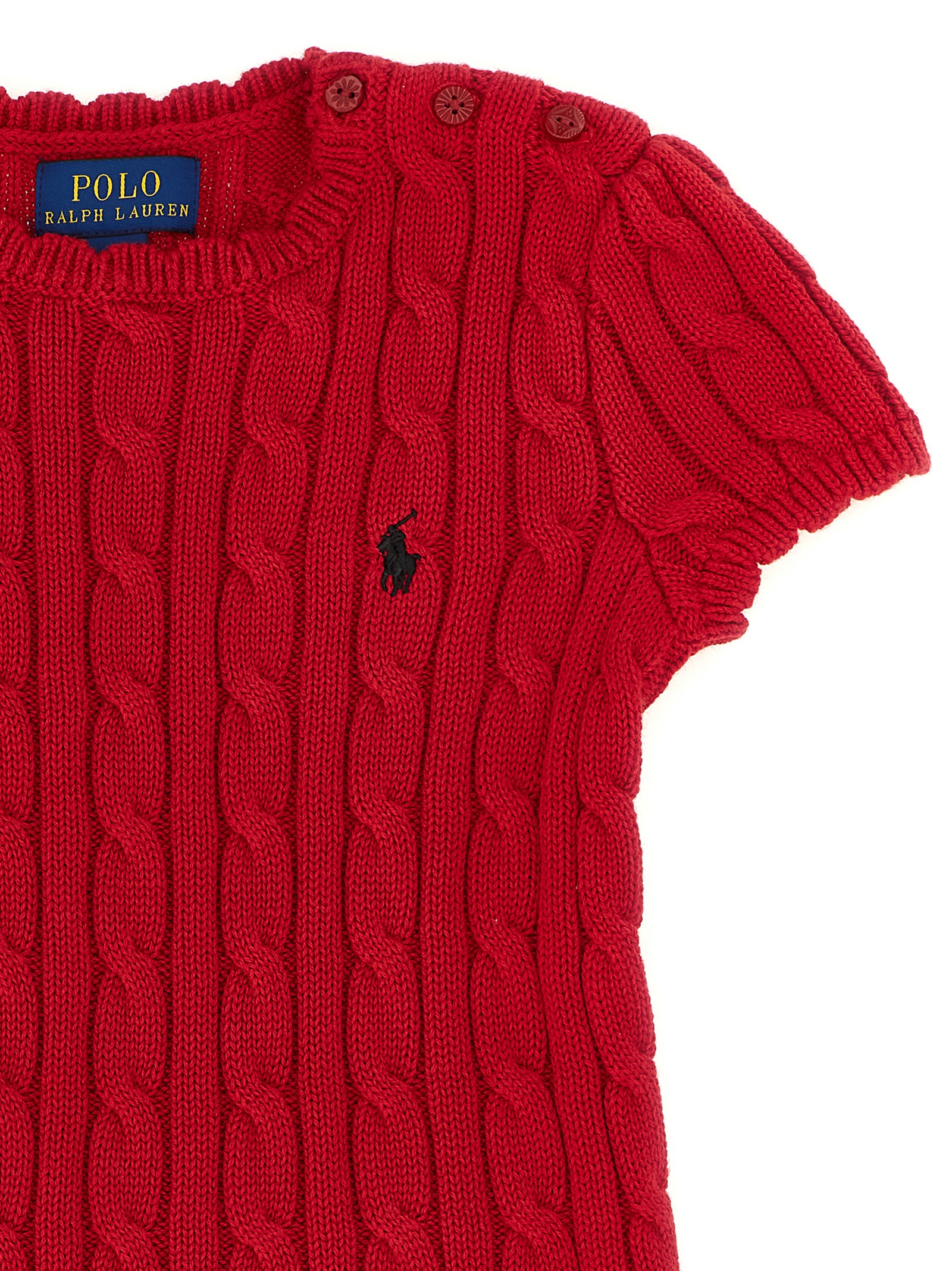 Polo Ralph Lauren Braided Knit Dress