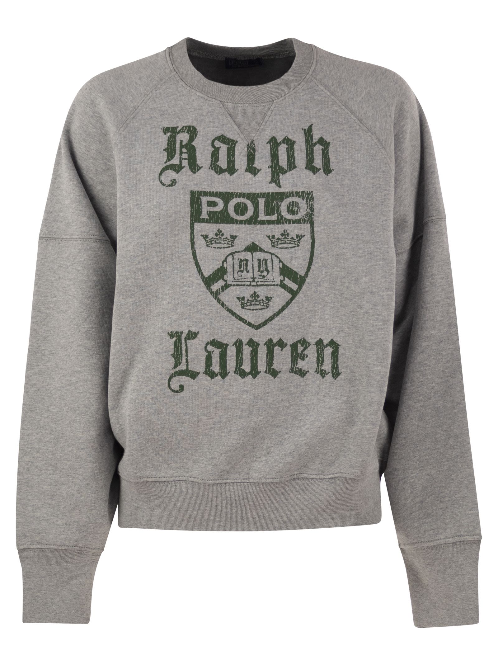 Polo Ralph Lauren Crewneck Sweatshirt With Logo And Crest 