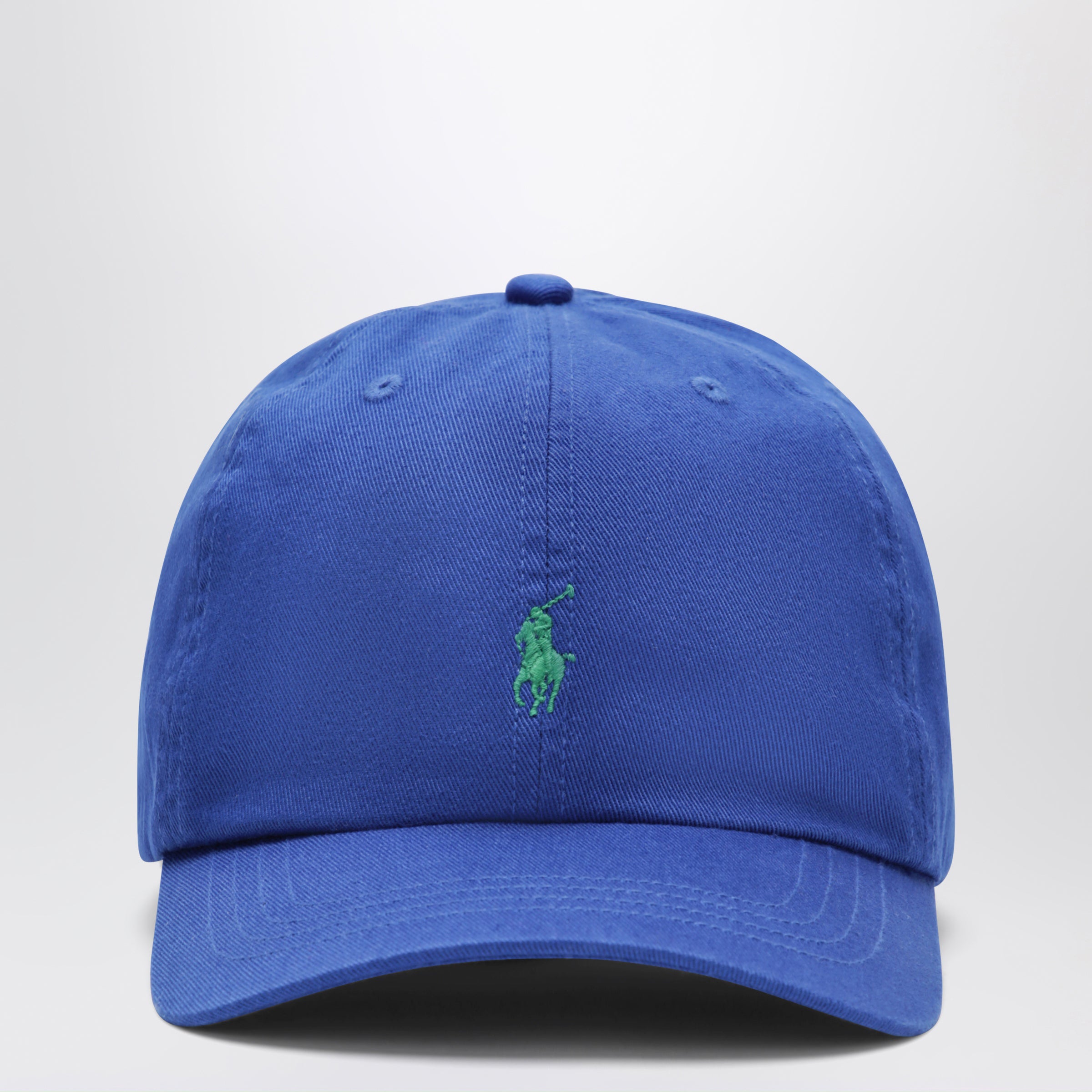 Polo Ralph Lauren Sapphire Blue Baseball Cap With Embroide
