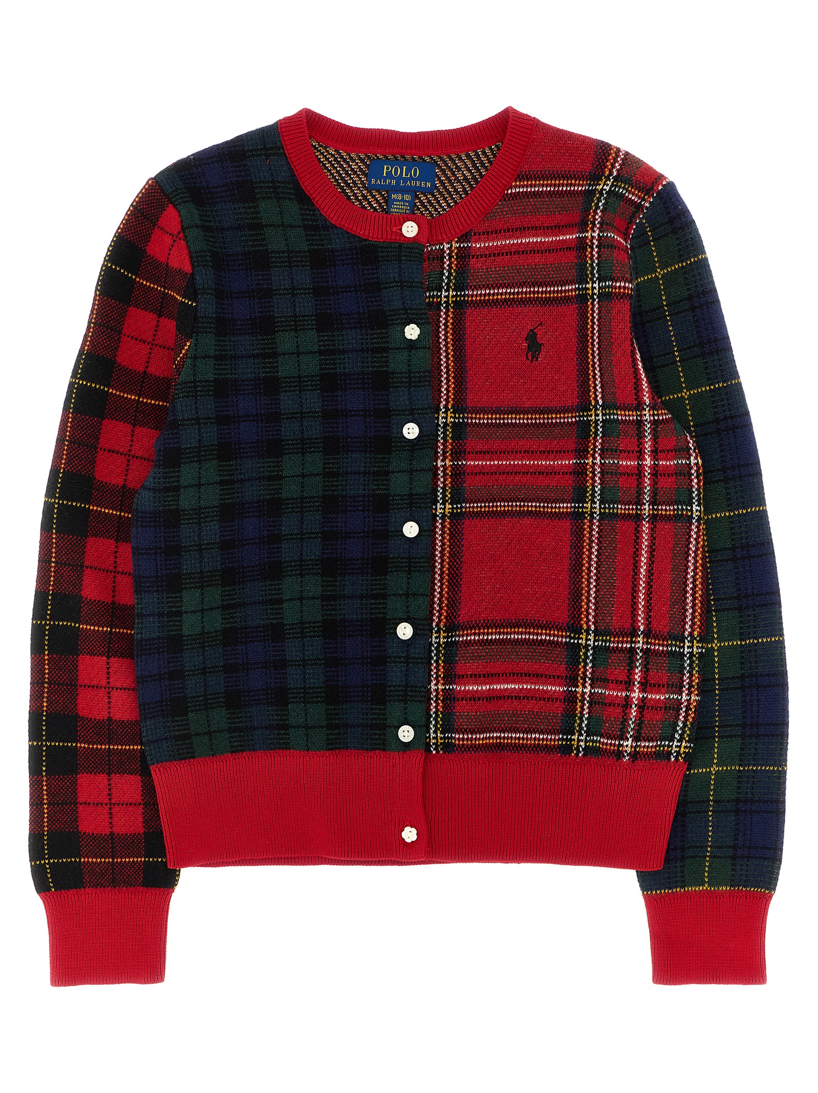 Polo Ralph Lauren Scottish Cardigan And Top Set