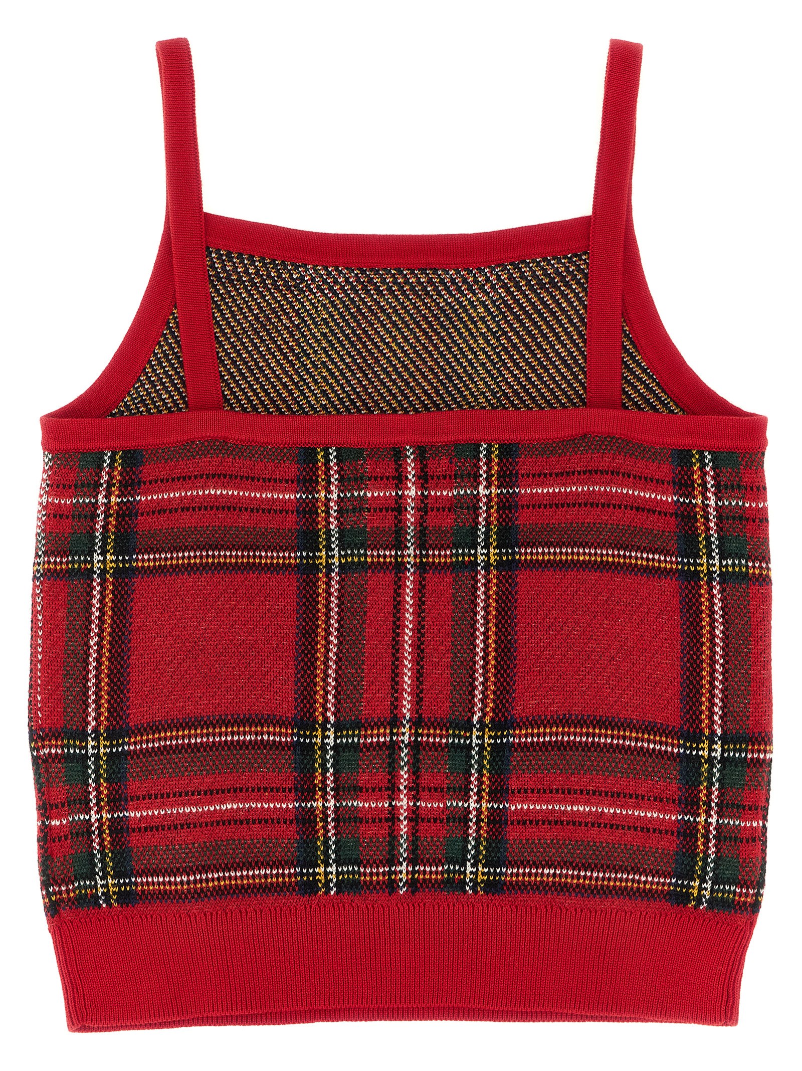 Polo Ralph Lauren Scottish Cardigan And Top Set