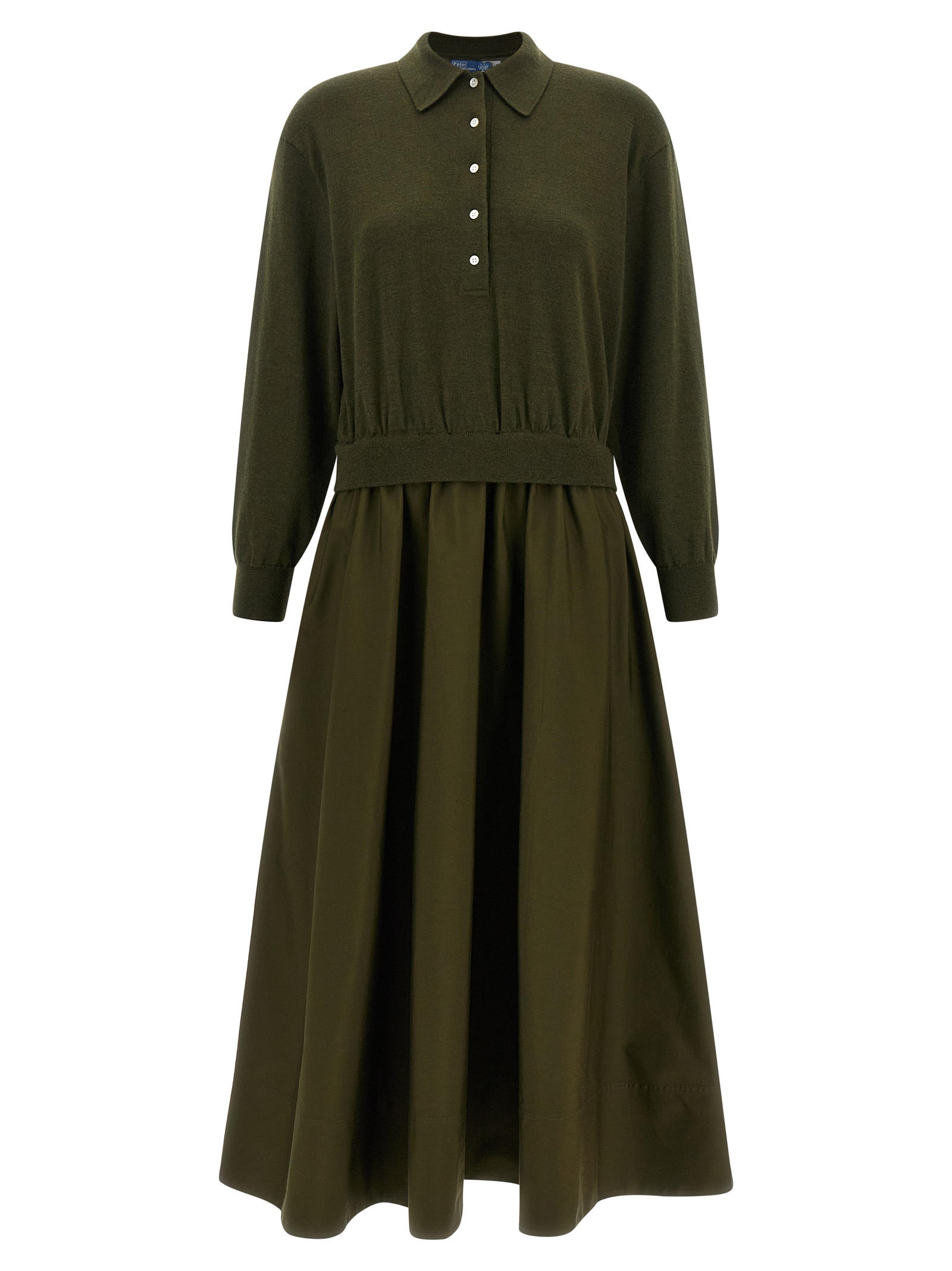 Polo Ralph Lauren 'Woven A-Line' Dress