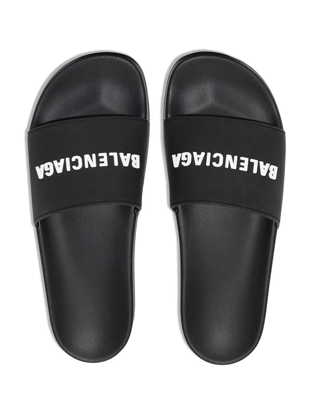 Balenciaga Pool Slide Bal Logo