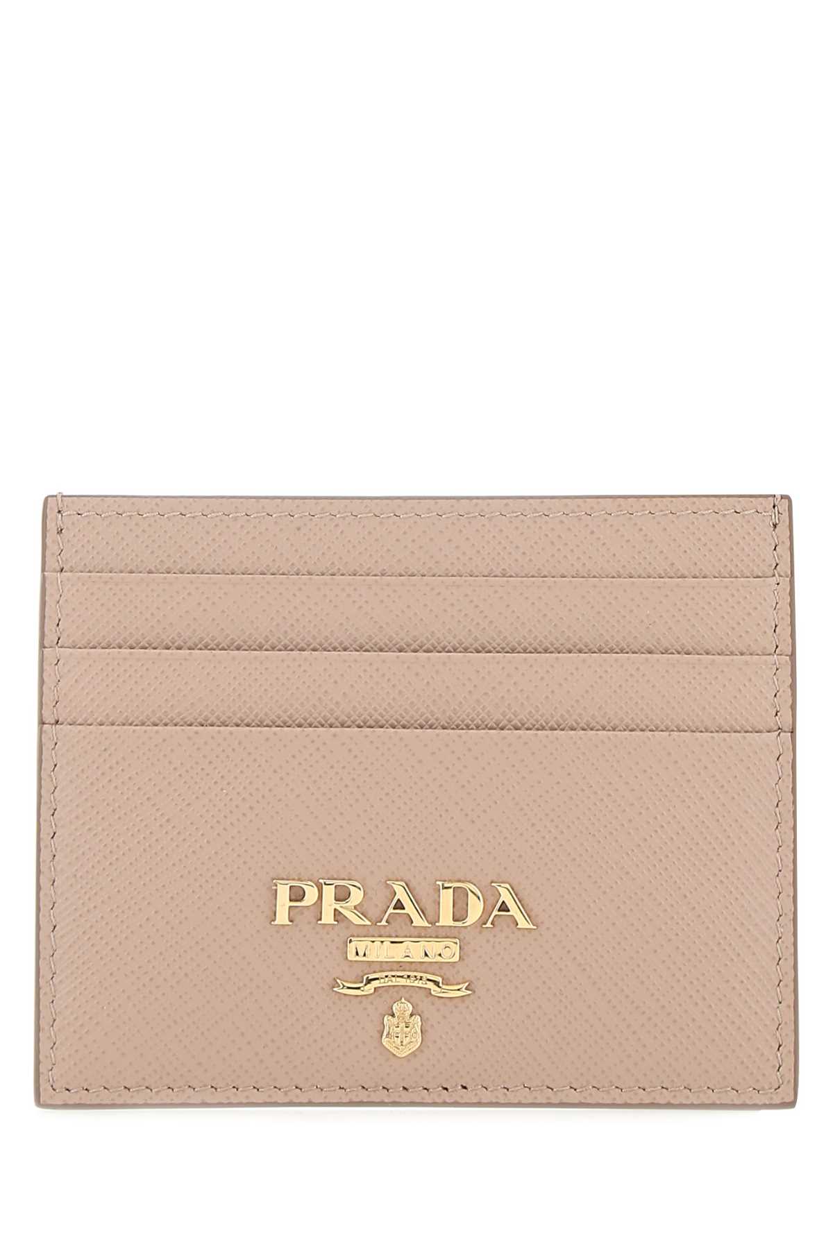 Prada Powderpink Saffiano Cardholder
