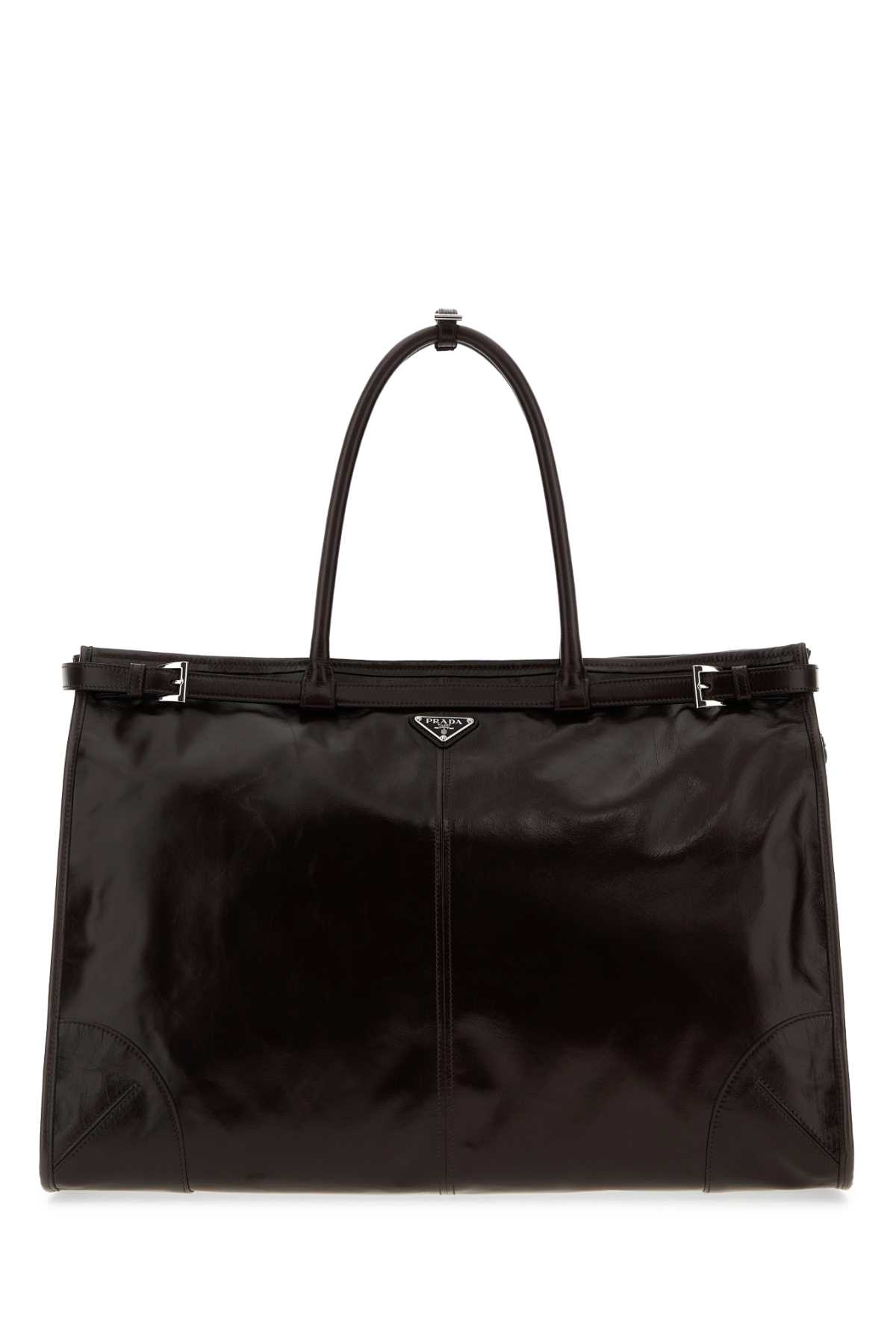 Prada Bonnie Leather Tote Bag