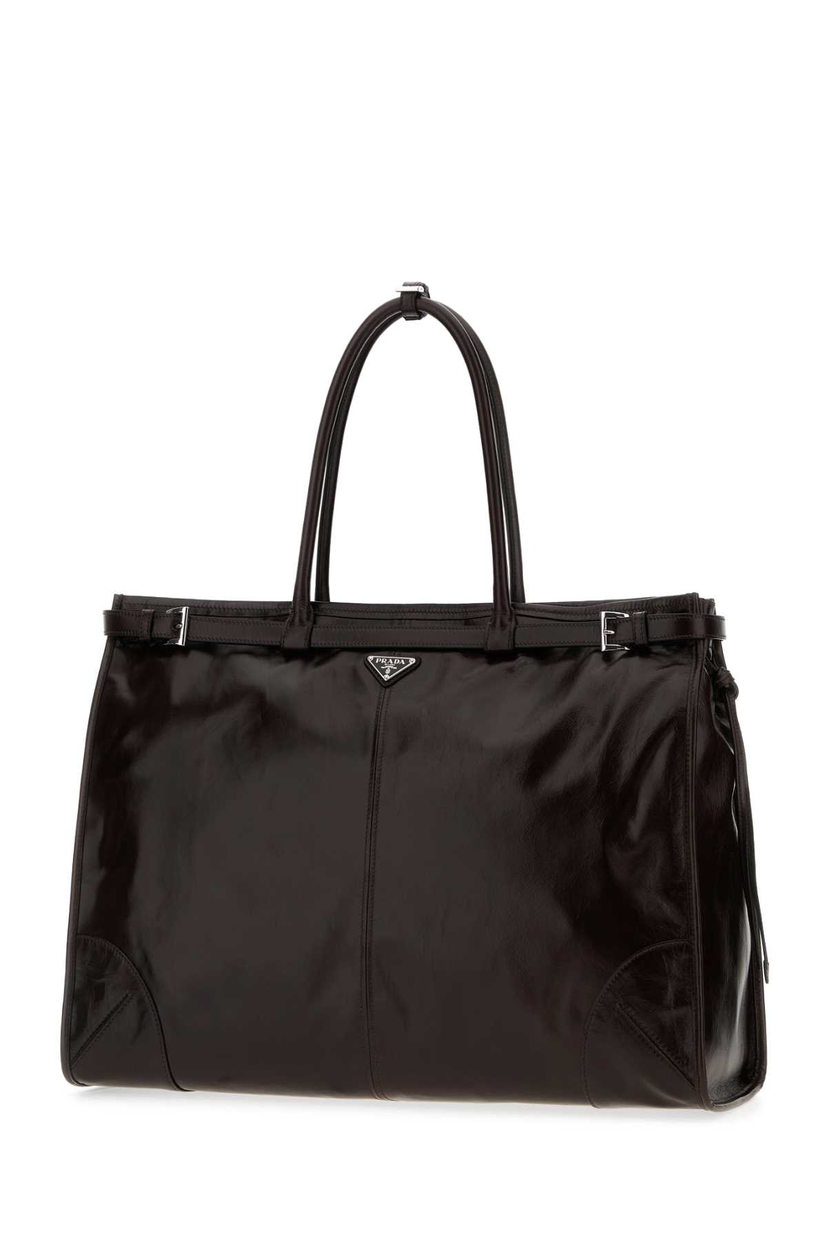 Prada Bonnie Leather Tote Bag