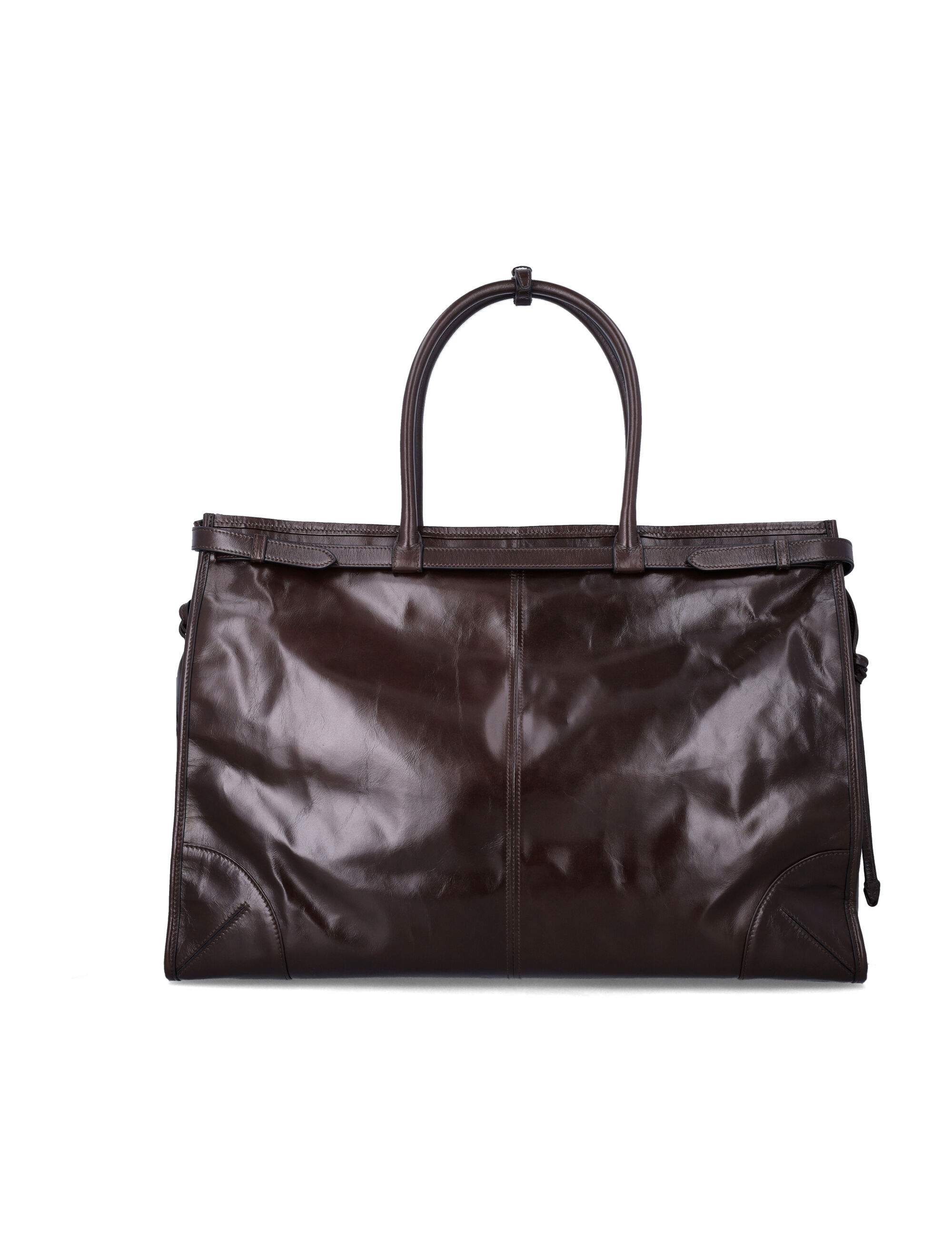 Prada Bonnie Leather Tote Bag
