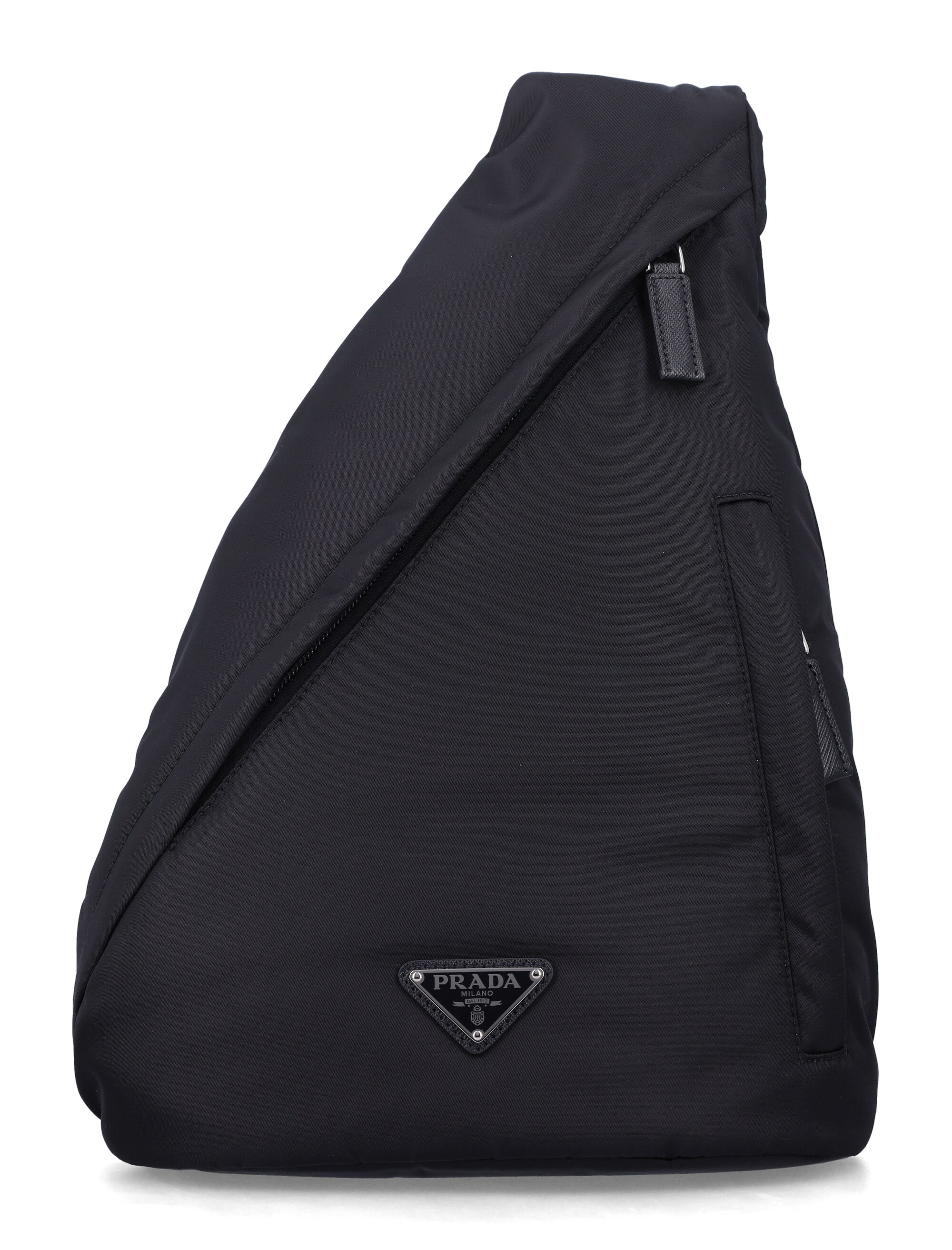 Prada Re-Nylon And Leather Backpack