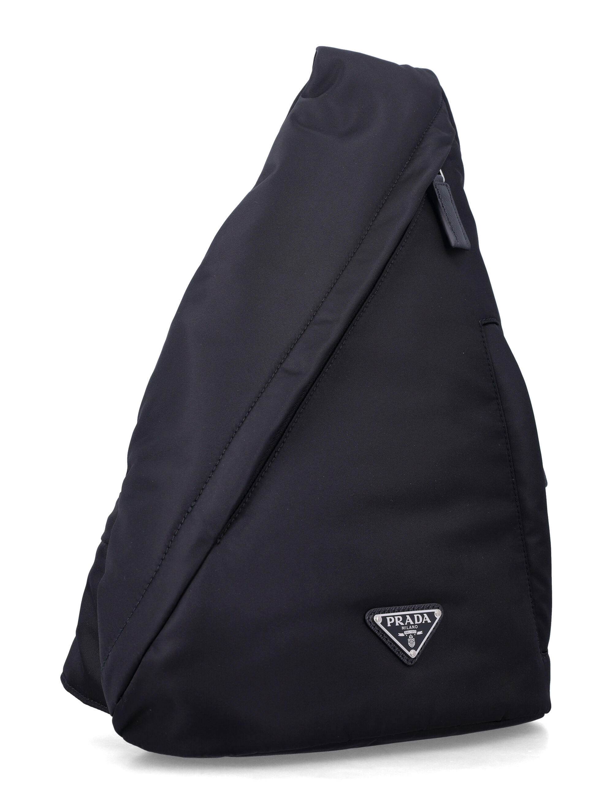 Prada Re-Nylon And Leather Backpack