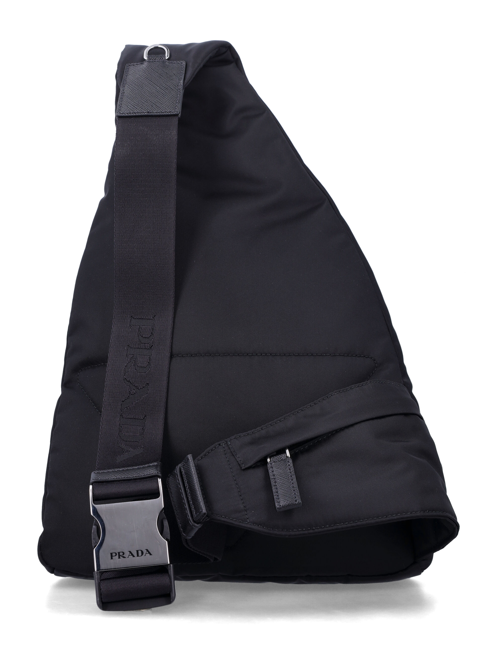 Prada Re-Nylon And Leather Backpack