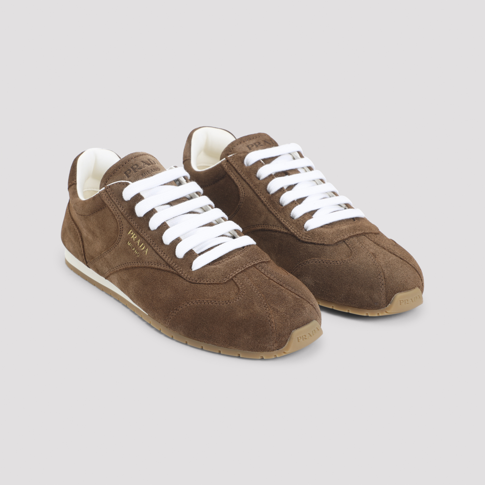 Prada Suede Woman's Sneakers