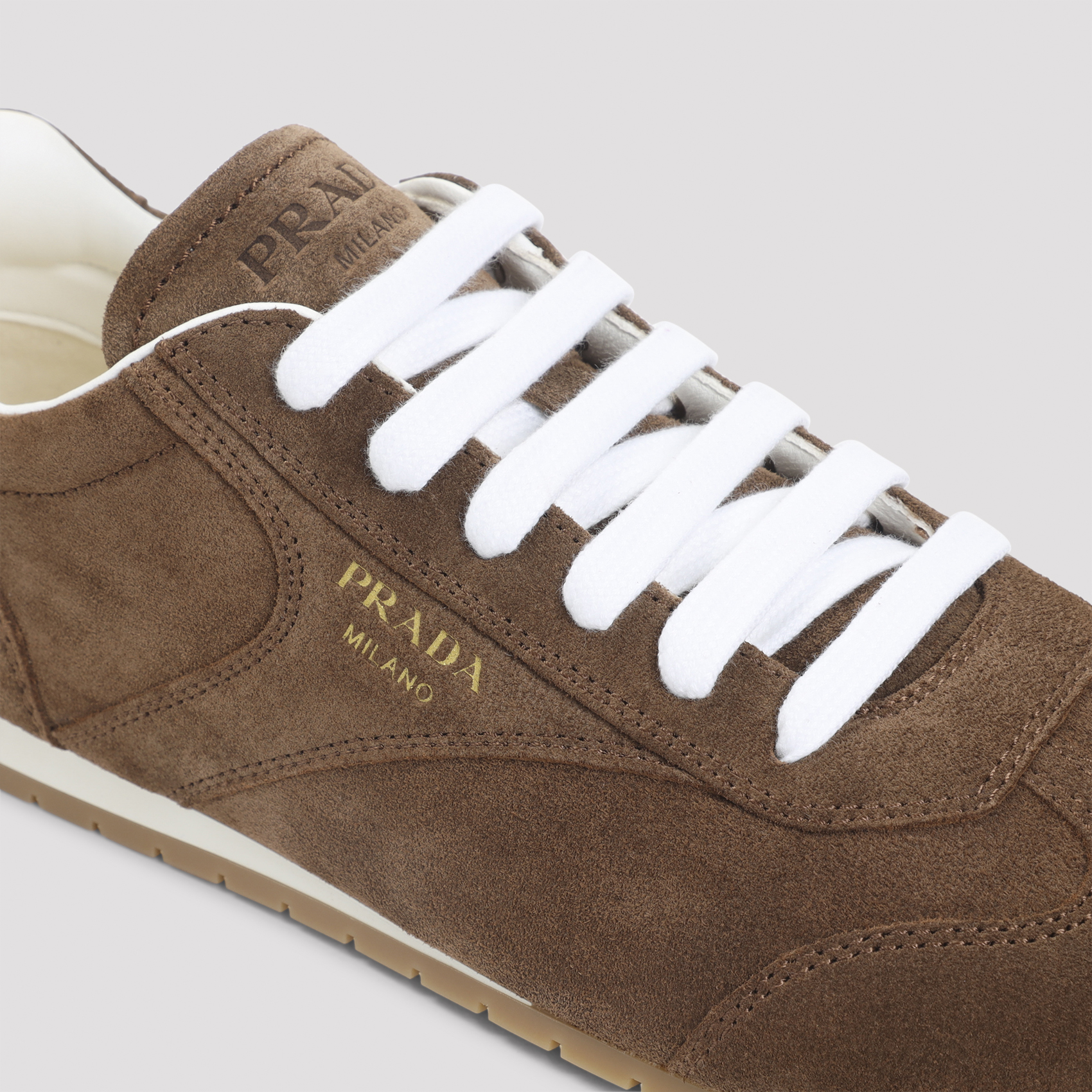 Prada Suede Woman's Sneakers