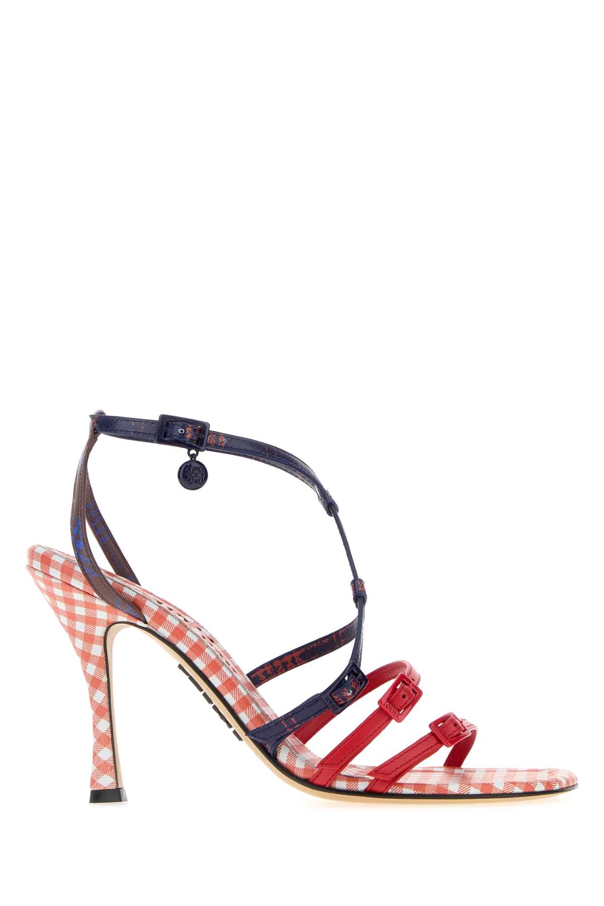 Loewe Printed Nappa Leather New Comic Sandals