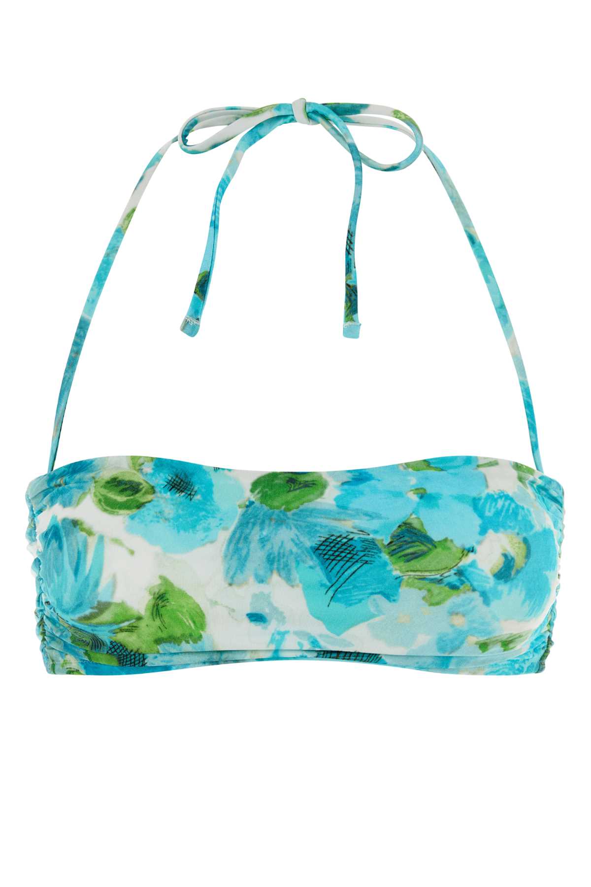 Chloé Printed Stretch Nylon Bikini Top