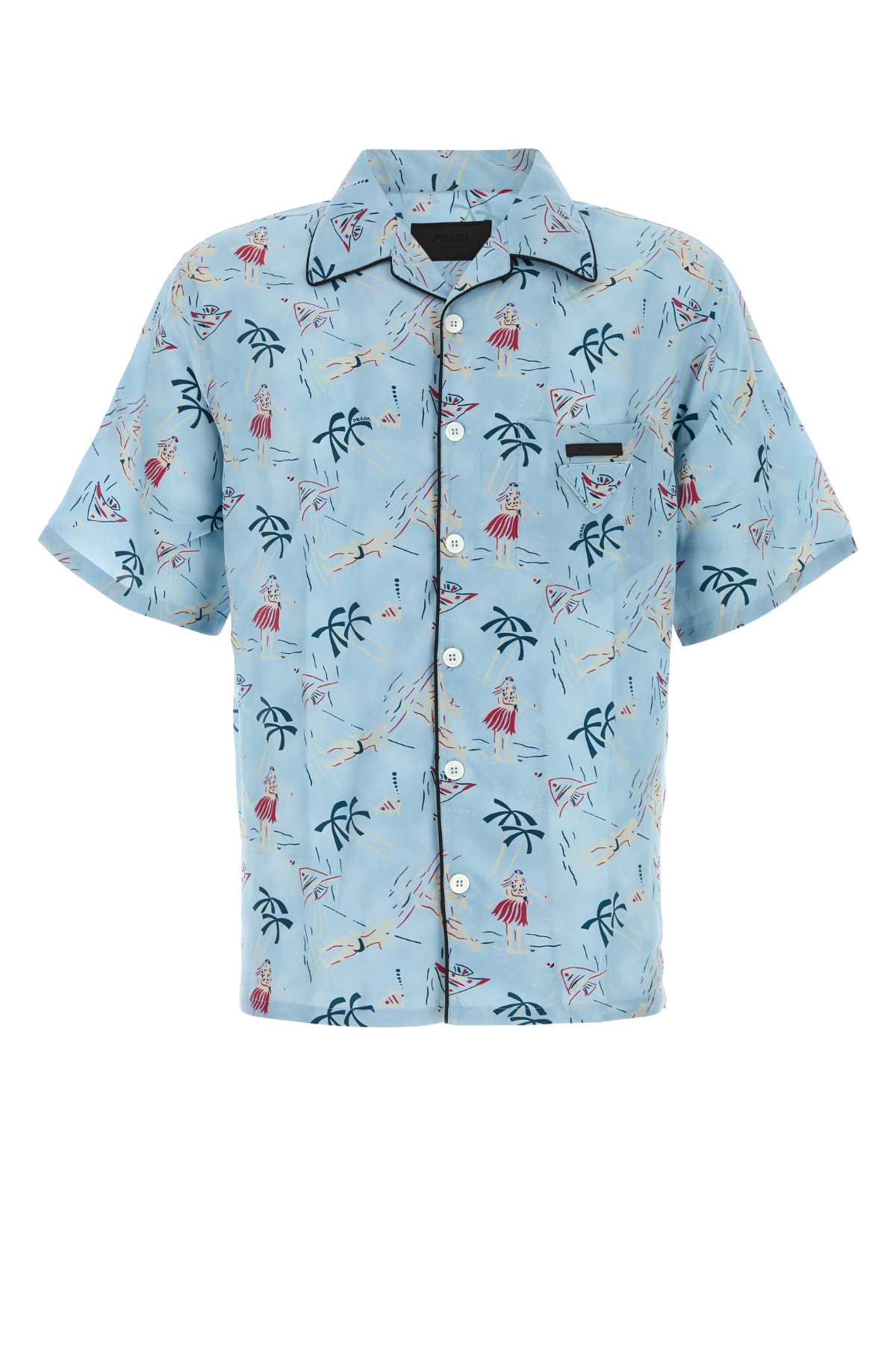 Prada Printed Viscose Shirt