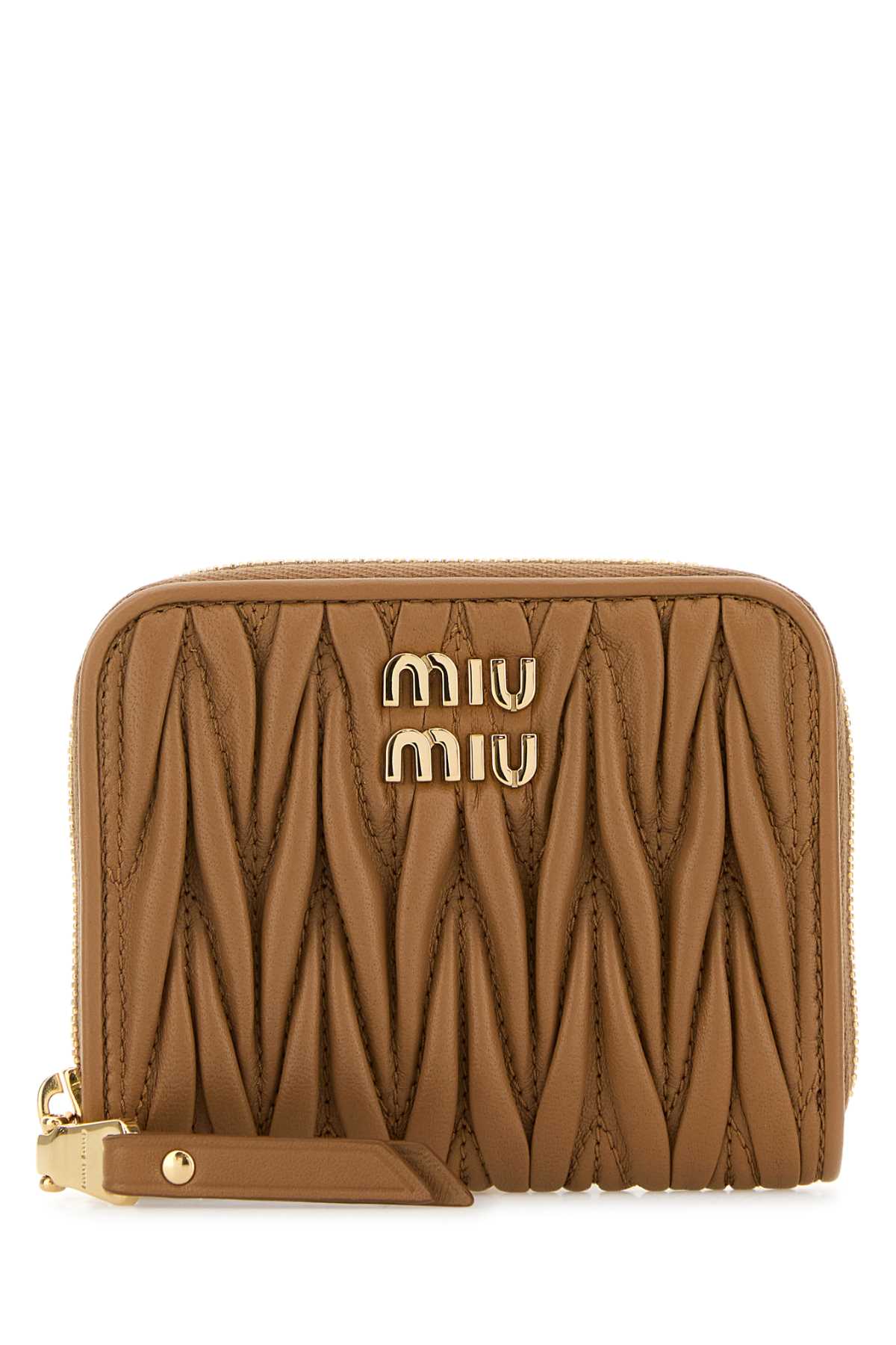 Miu Miu Purple Leather Coin Purse