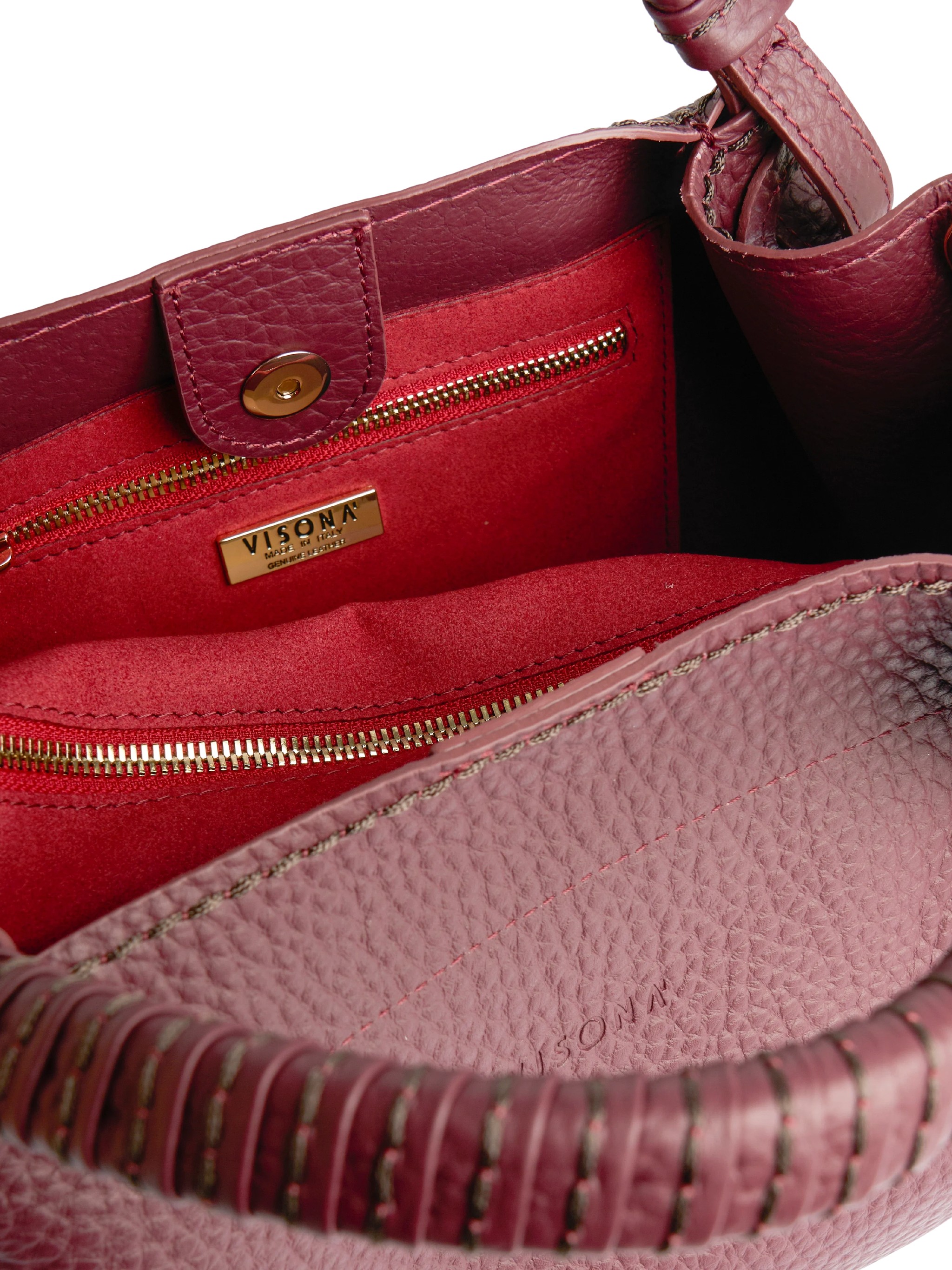 Visona` Queen Leather Bag