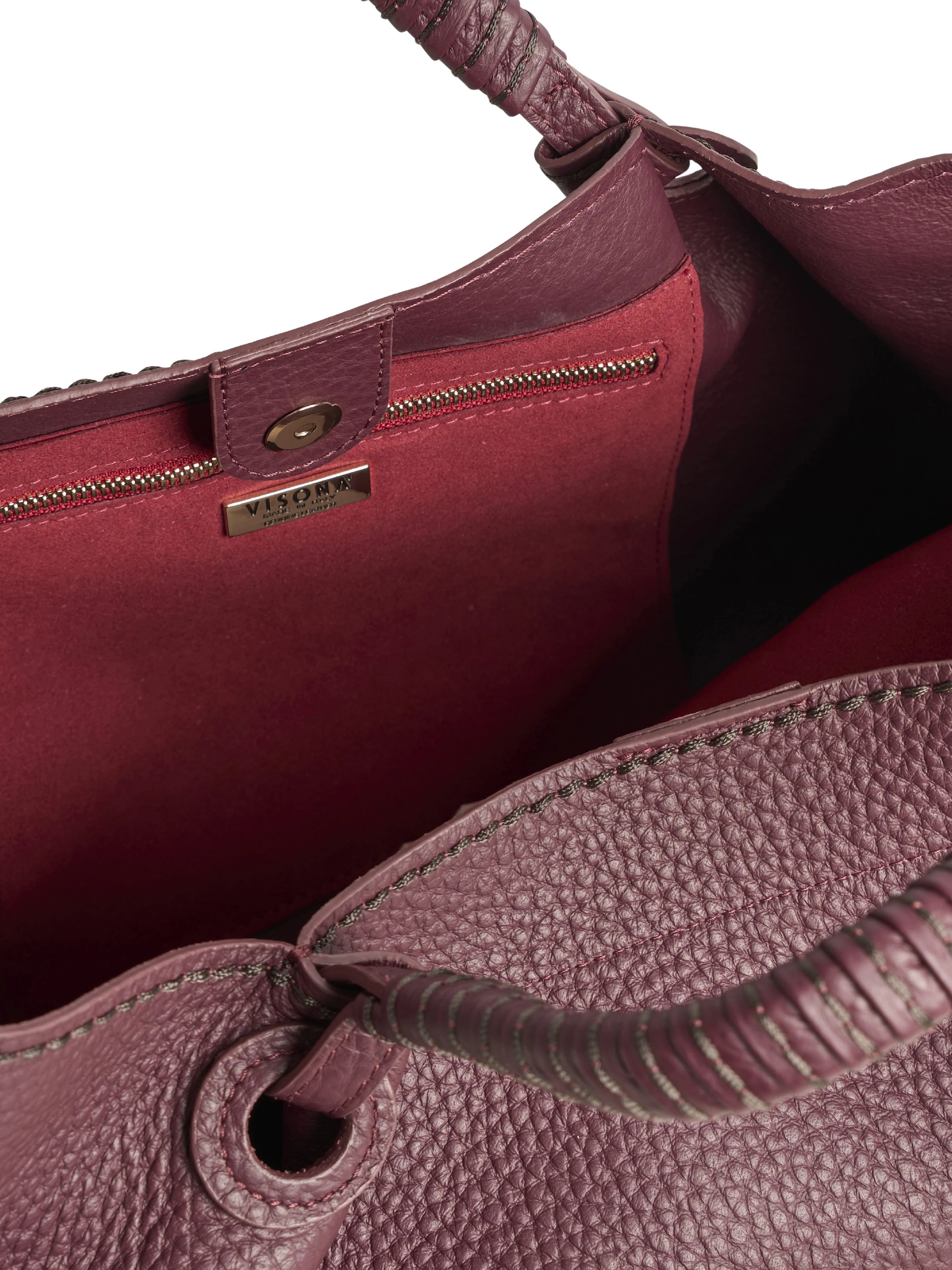 Visona` Queen Leather Bag