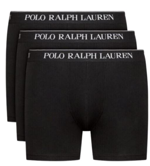 Ralph Lauren Black Cotton Underwear