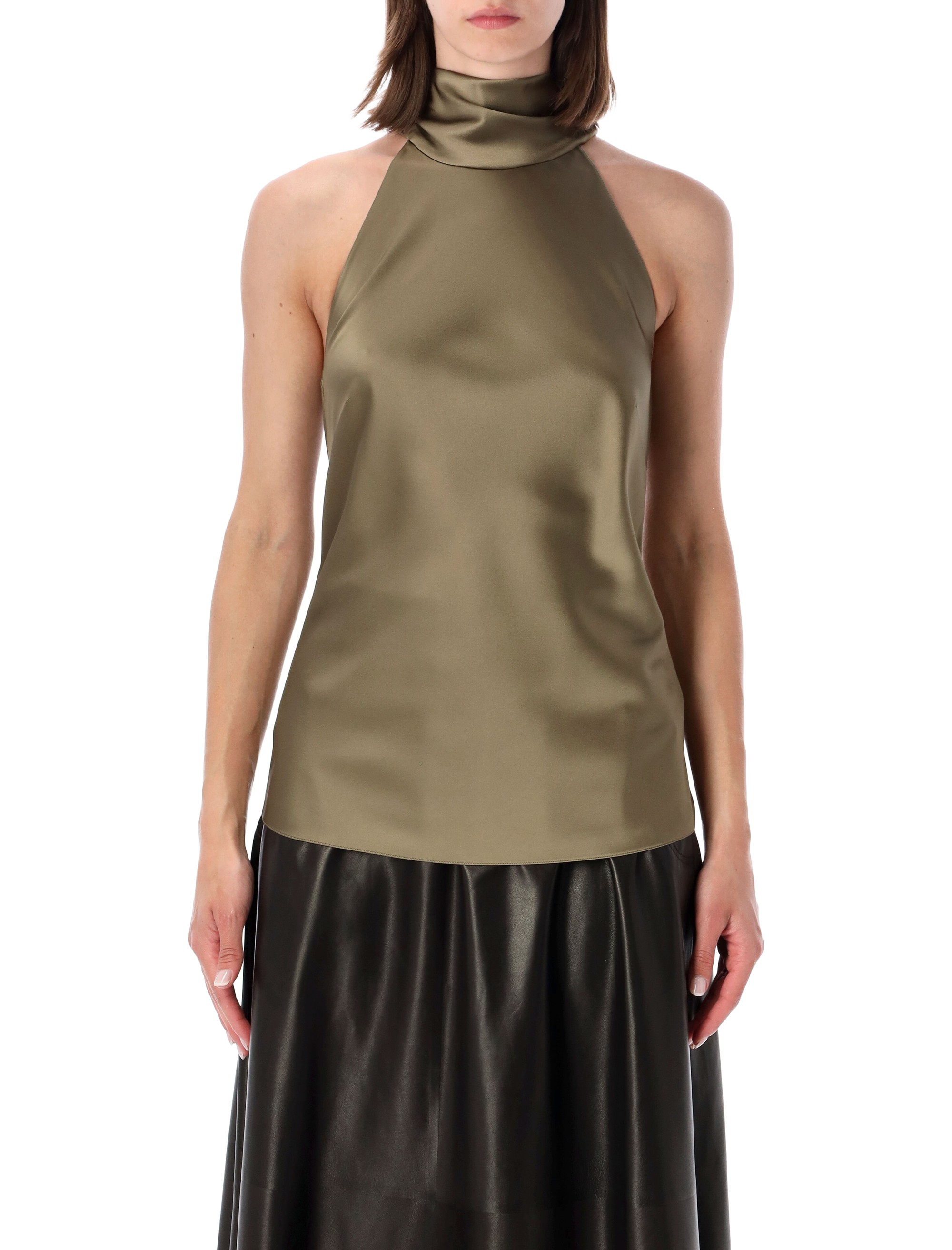Ralph Lauren Chilton Satin Blouse