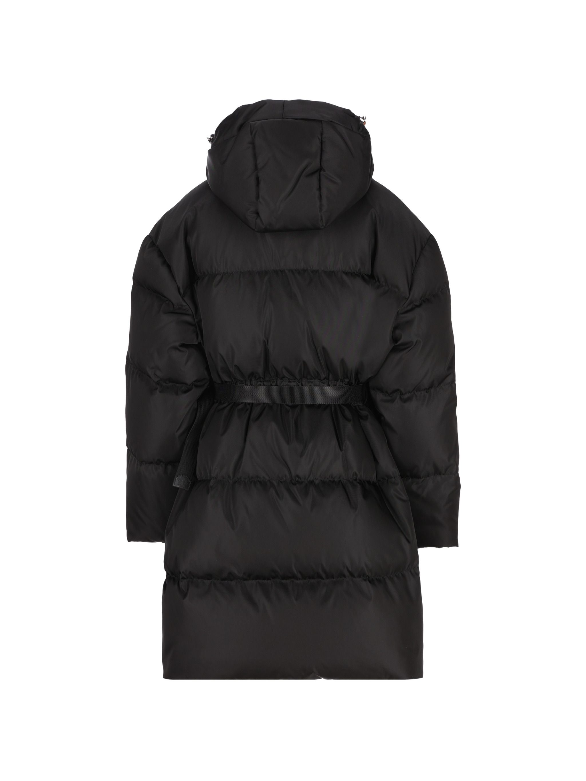 Prada Re-Nylon Belted Padded Coat