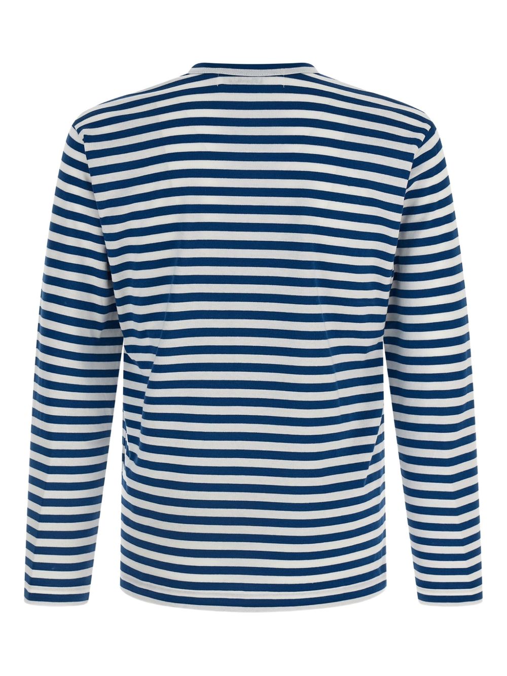 Comme Des Garçons Red Heart Striped Cotton T-Shirt