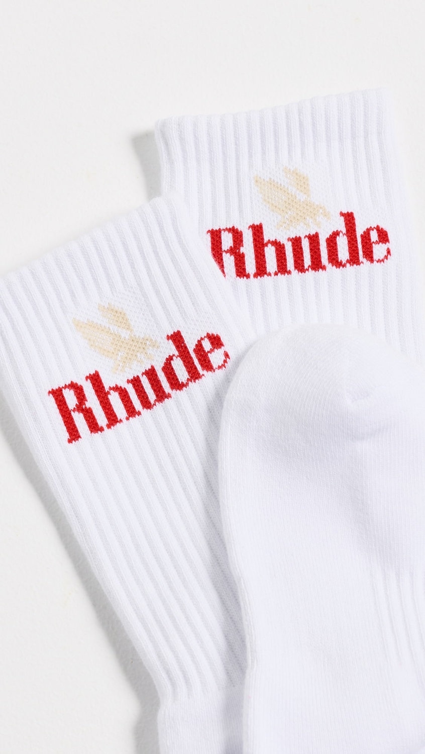 Rhude Rossa Logo Sock