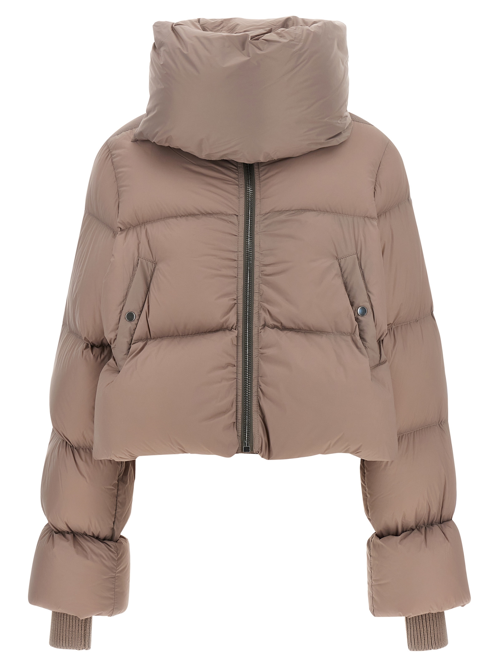 Rick Owens 'Funnel Neck' Down Jacket
